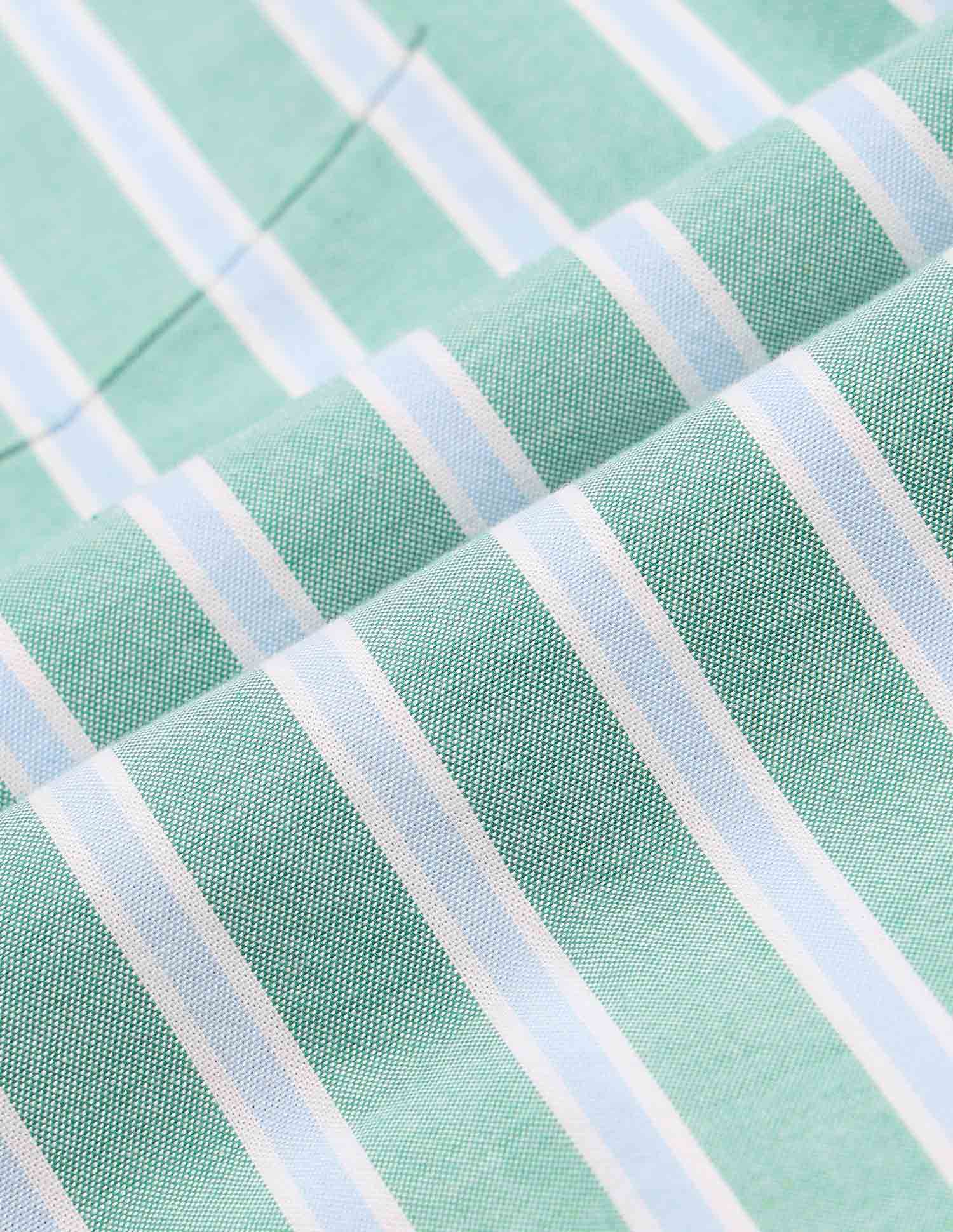 Pure Cotton Vertical Striped Shirt - Image 2