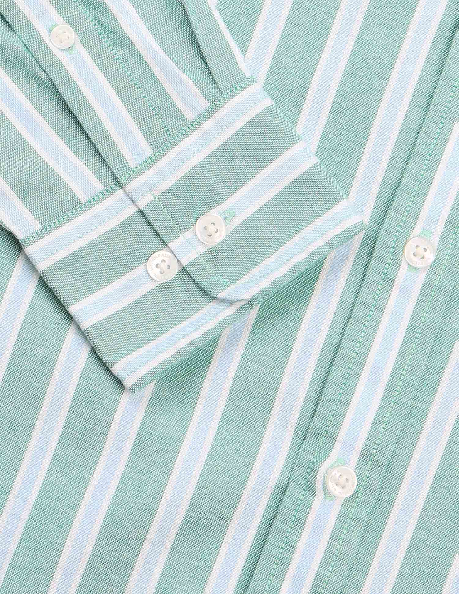 Pure Cotton Vertical Striped Shirt - Image 8