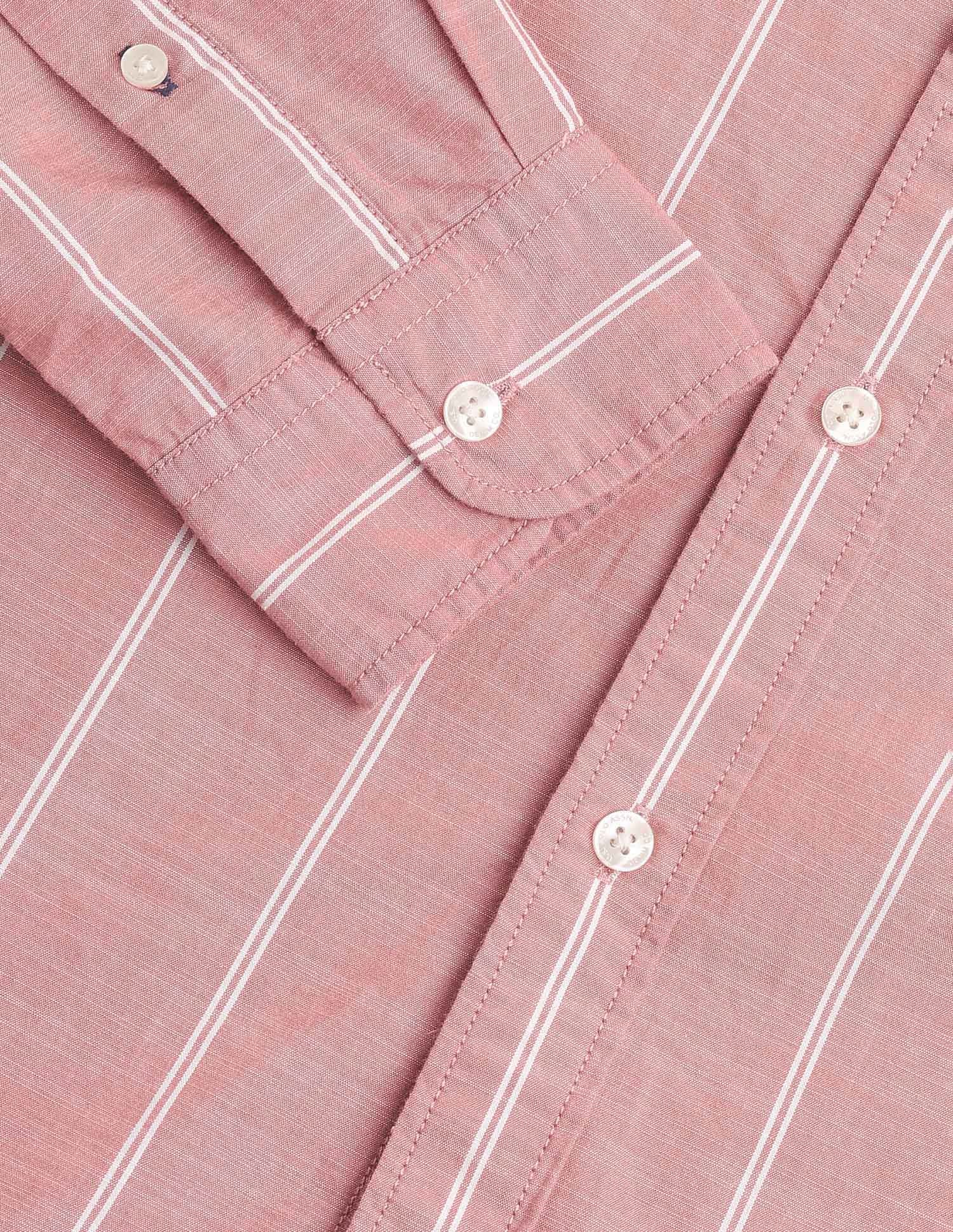 Pure Cotton Vertical Striped Shirt - Image 8
