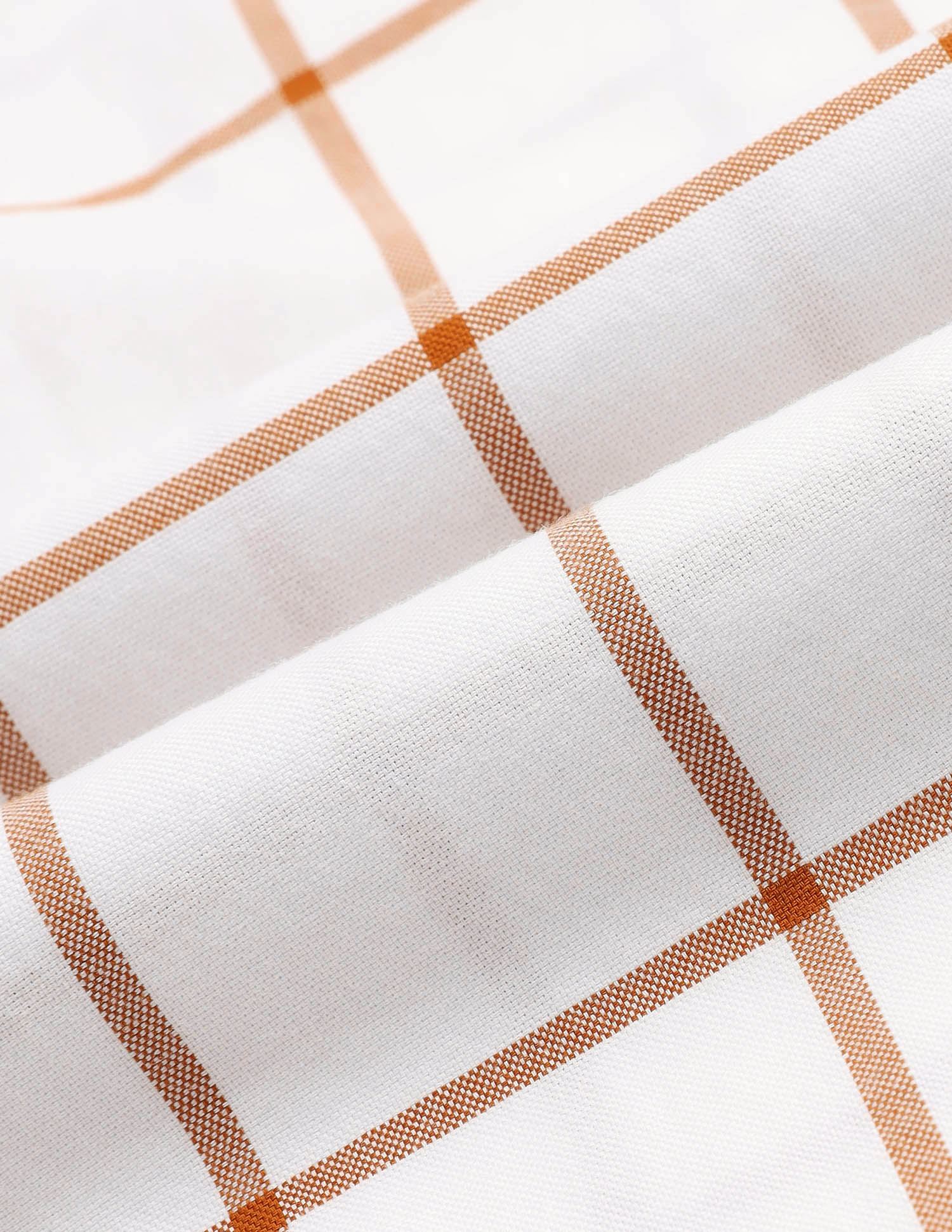 Pure Cotton Windowpane Checked Shirt - Image 2