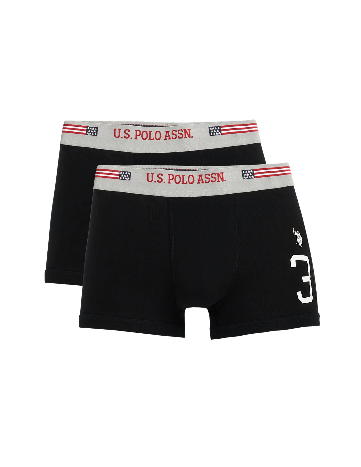 Pure Stretch Cotton I641-P2 Trunks - Pack Of 2 - Image 9