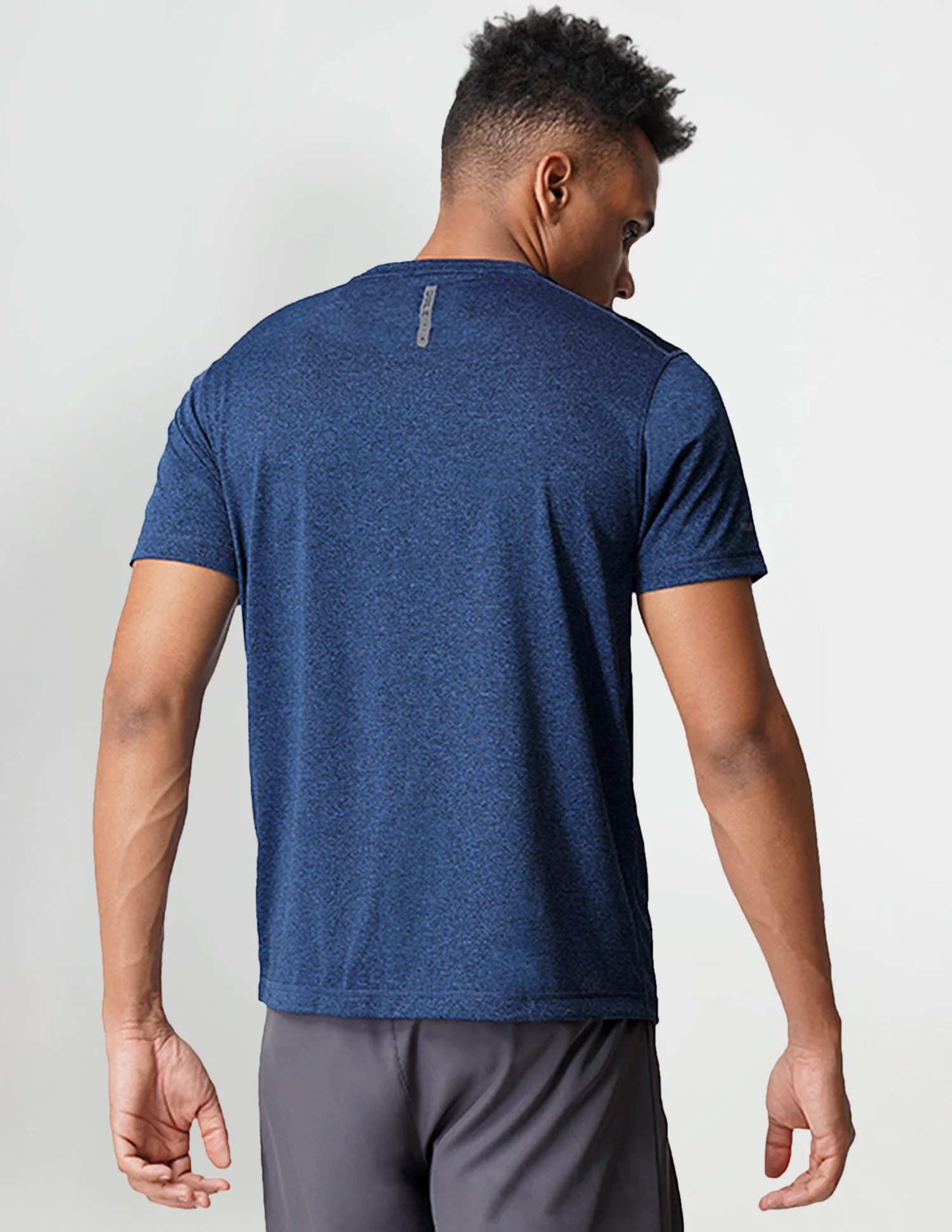 Reflective Logo Crew Neck I712 Lounge T-Shirt - Pack Of 1 - Image 3
