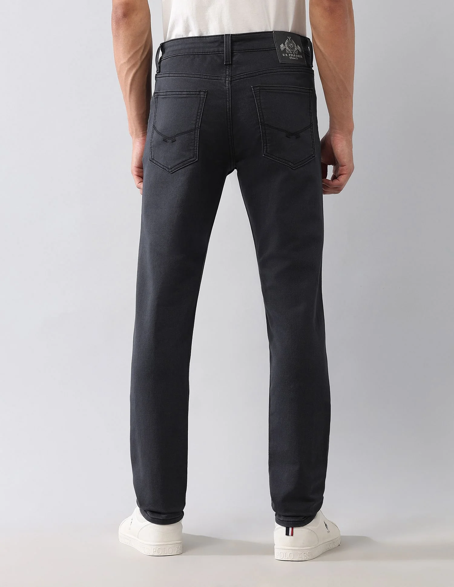 Regallo Skinny Fit Black Jeans - Image 5