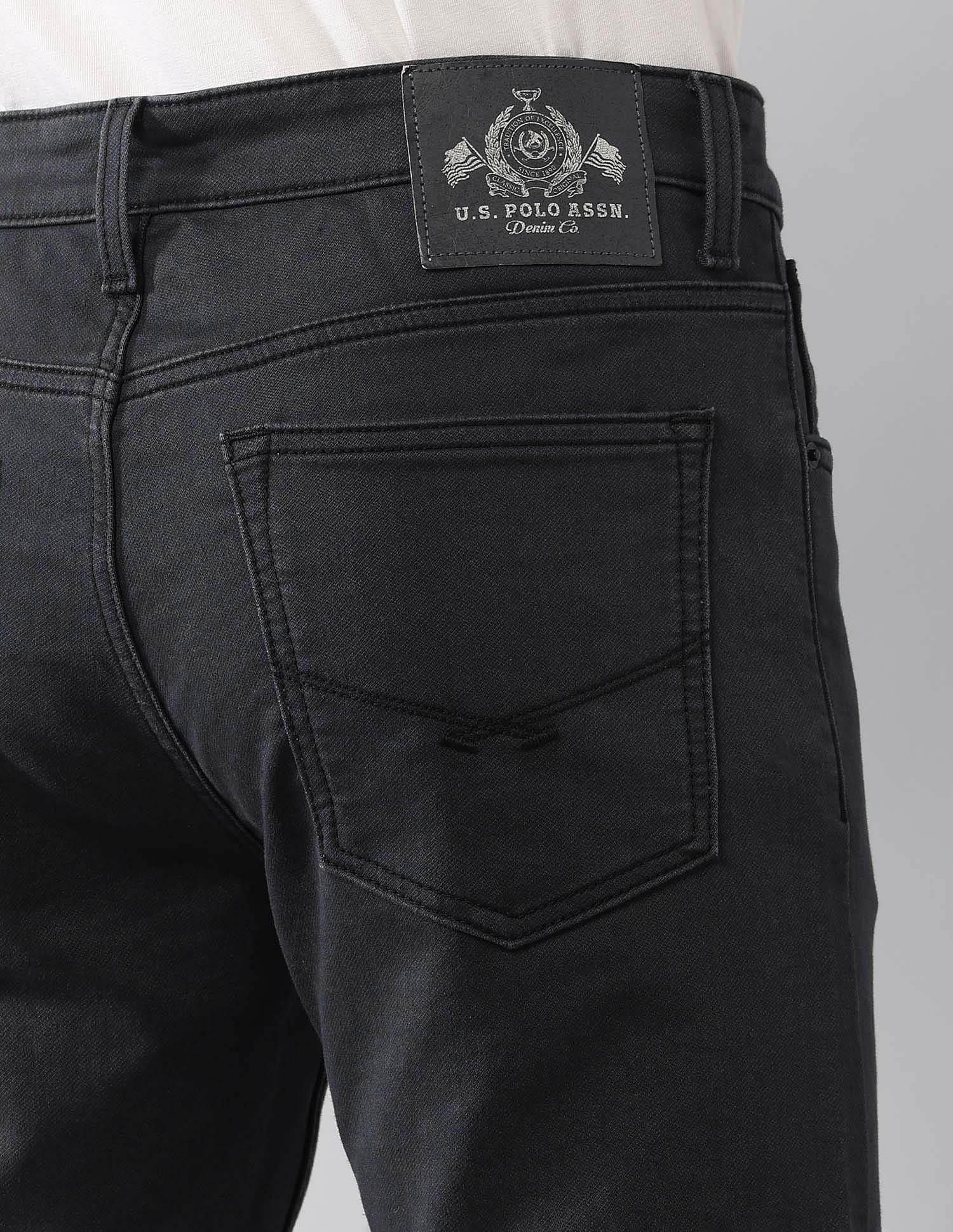 Regallo Skinny Fit Black Jeans - Image 8
