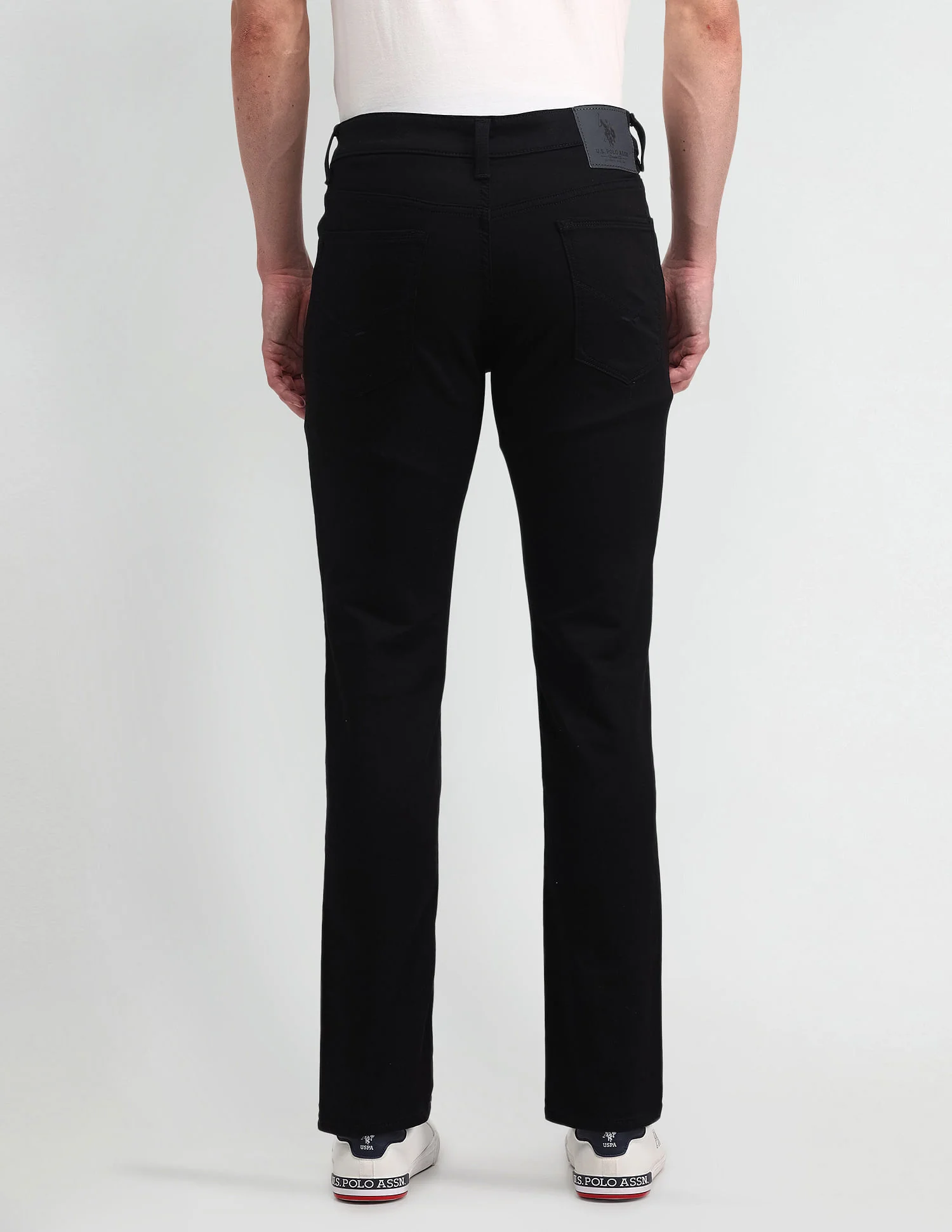 Regallo Skinny Fit Black Jeans - Image 5
