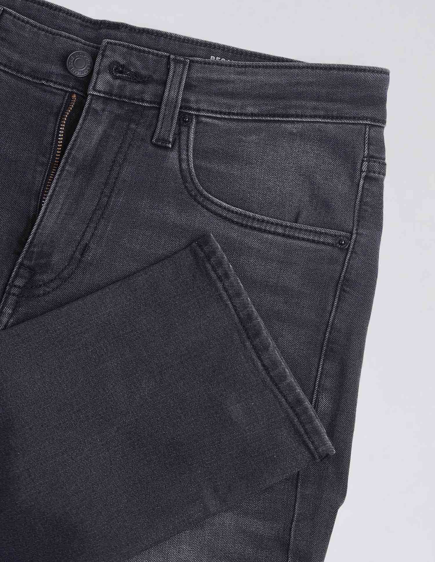Regallo Skinny Fit Black Jeans - Image 2
