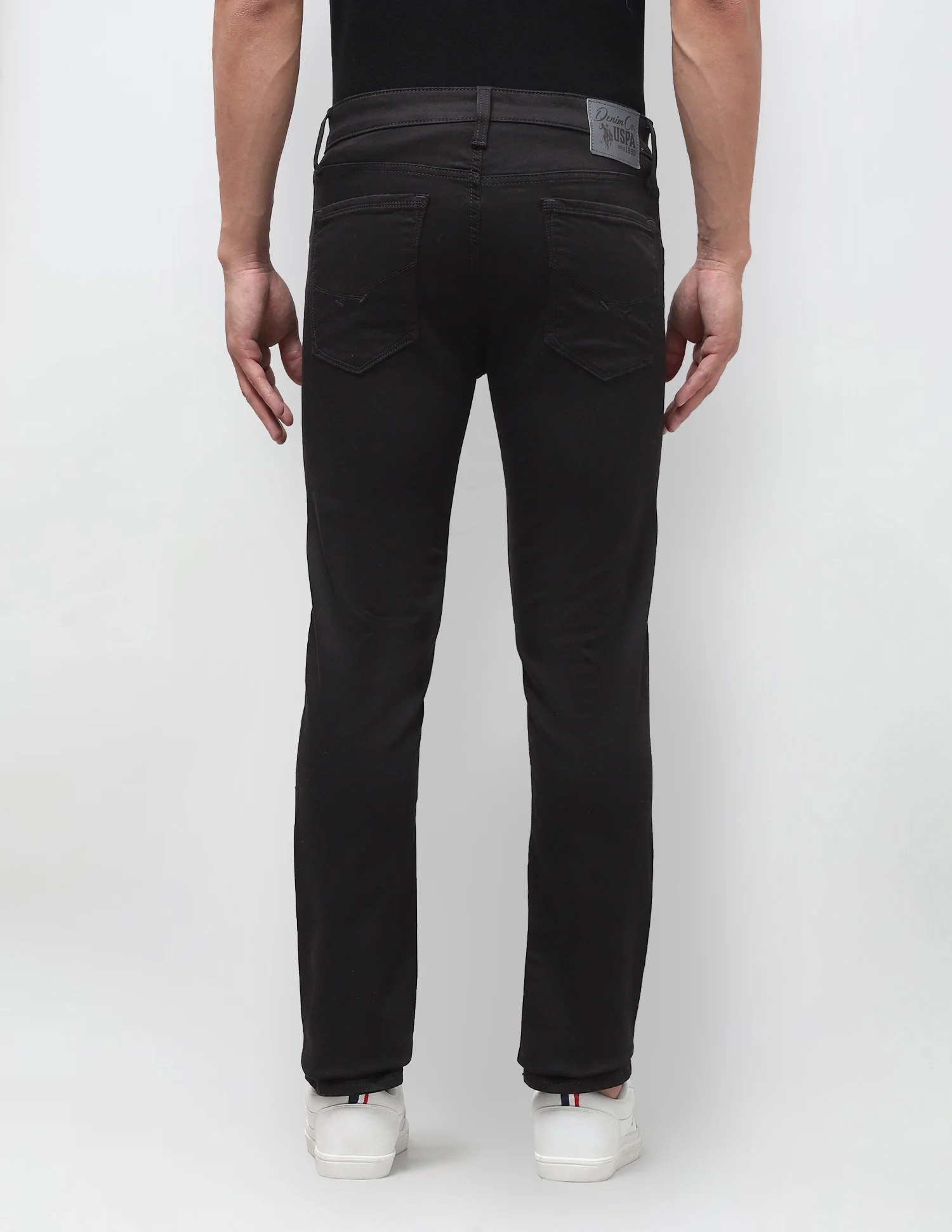 Regallo Skinny Fit Black Jeans - Image 5