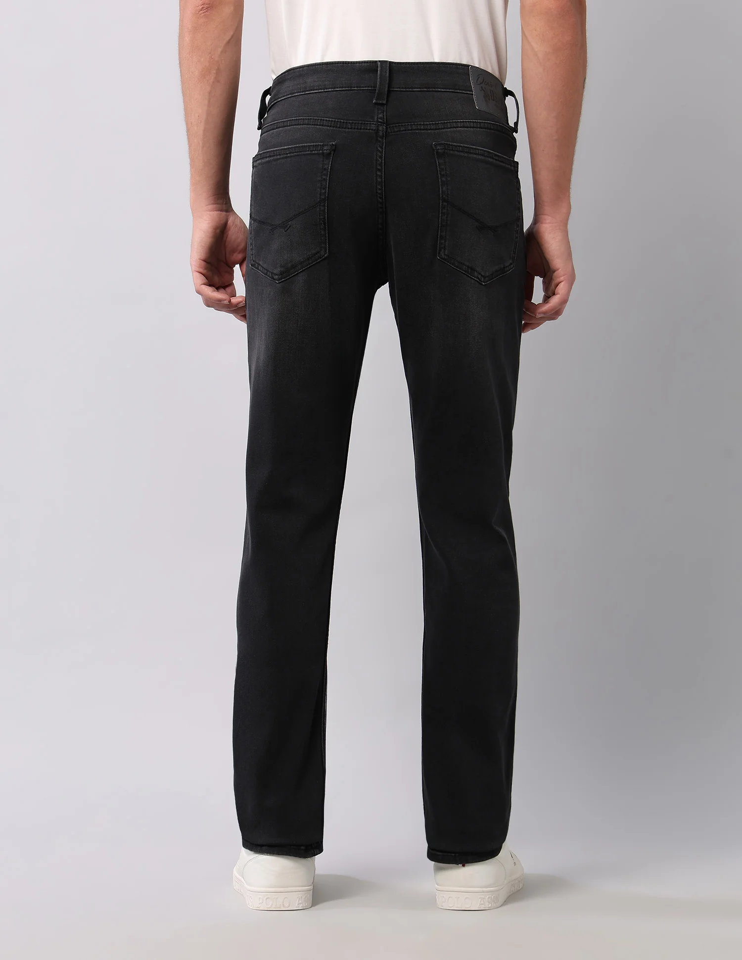 Regallo Skinny Fit Black Jeans - Image 5