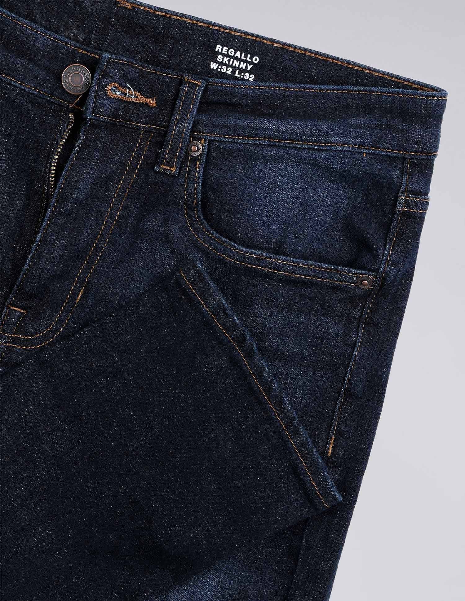 Regallo Skinny Fit Blue Jeans - Image 2
