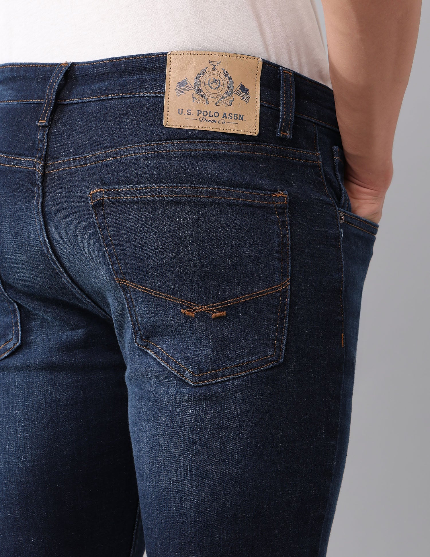 Regallo Skinny Fit Blue Jeans - Image 8
