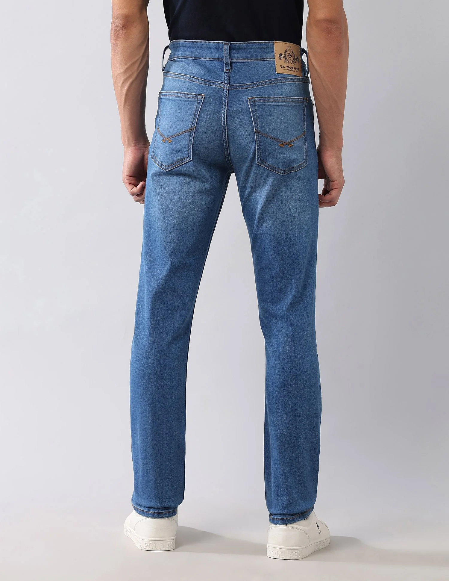 Regallo Skinny Fit Blue Jeans - Image 5