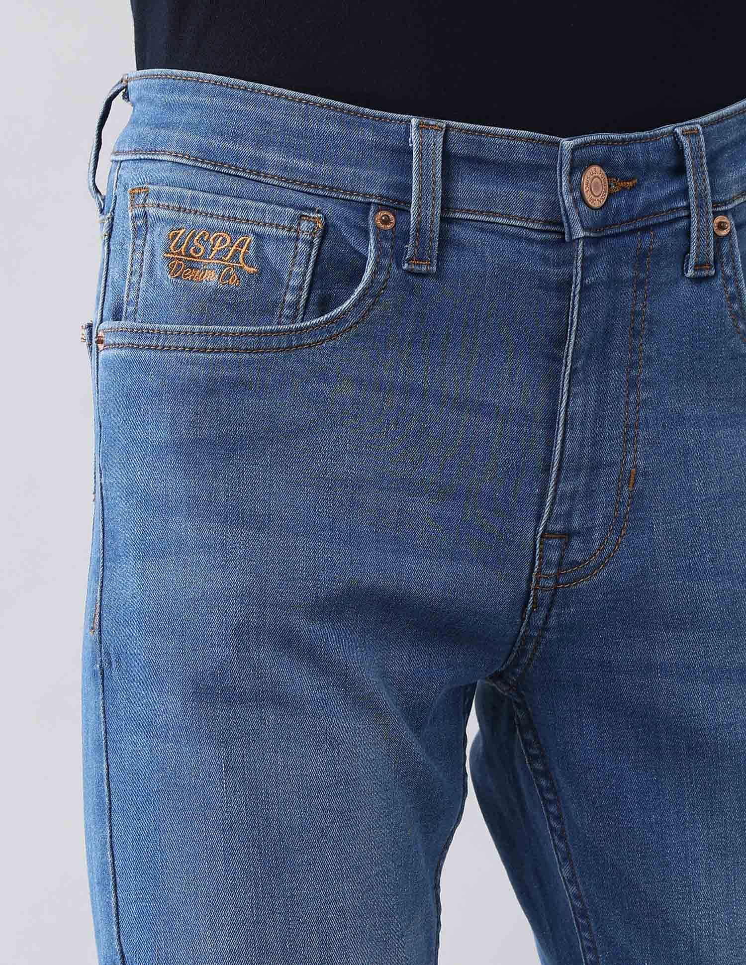 Regallo Skinny Fit Blue Jeans - Image 7