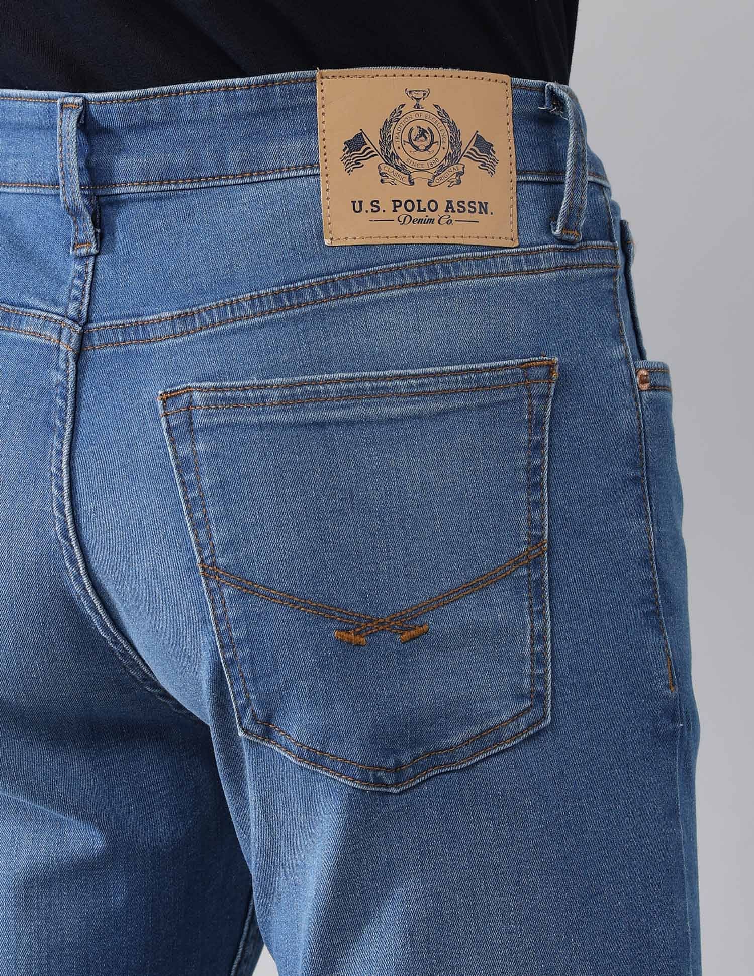 Regallo Skinny Fit Blue Jeans - Image 8