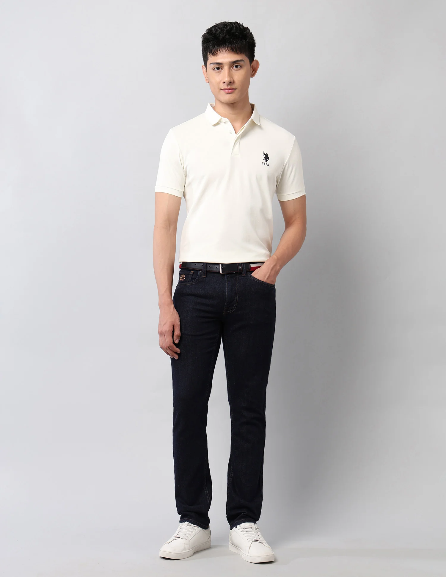 Regallo Skinny Fit Blue Jeans - Image 3