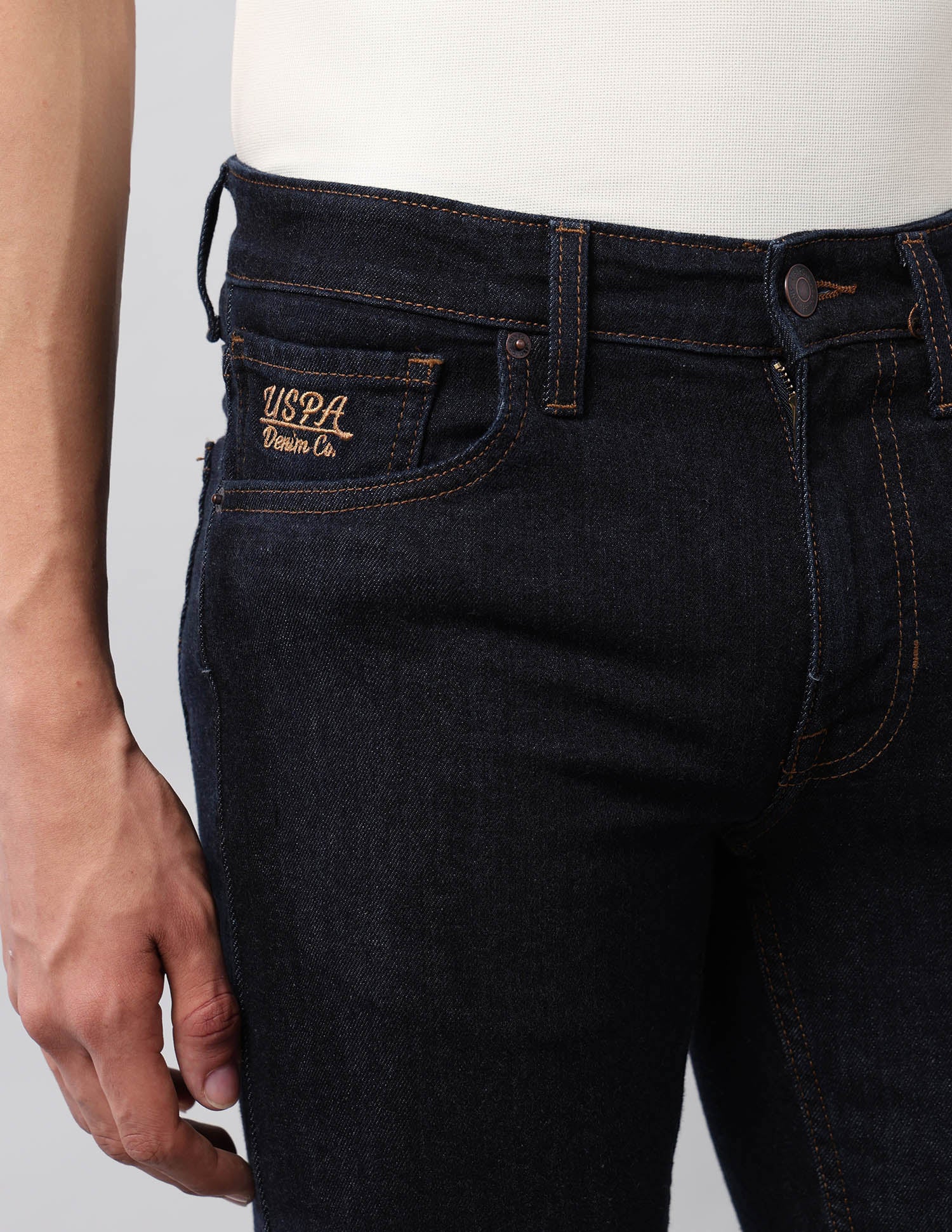 Regallo Skinny Fit Blue Jeans - Image 7