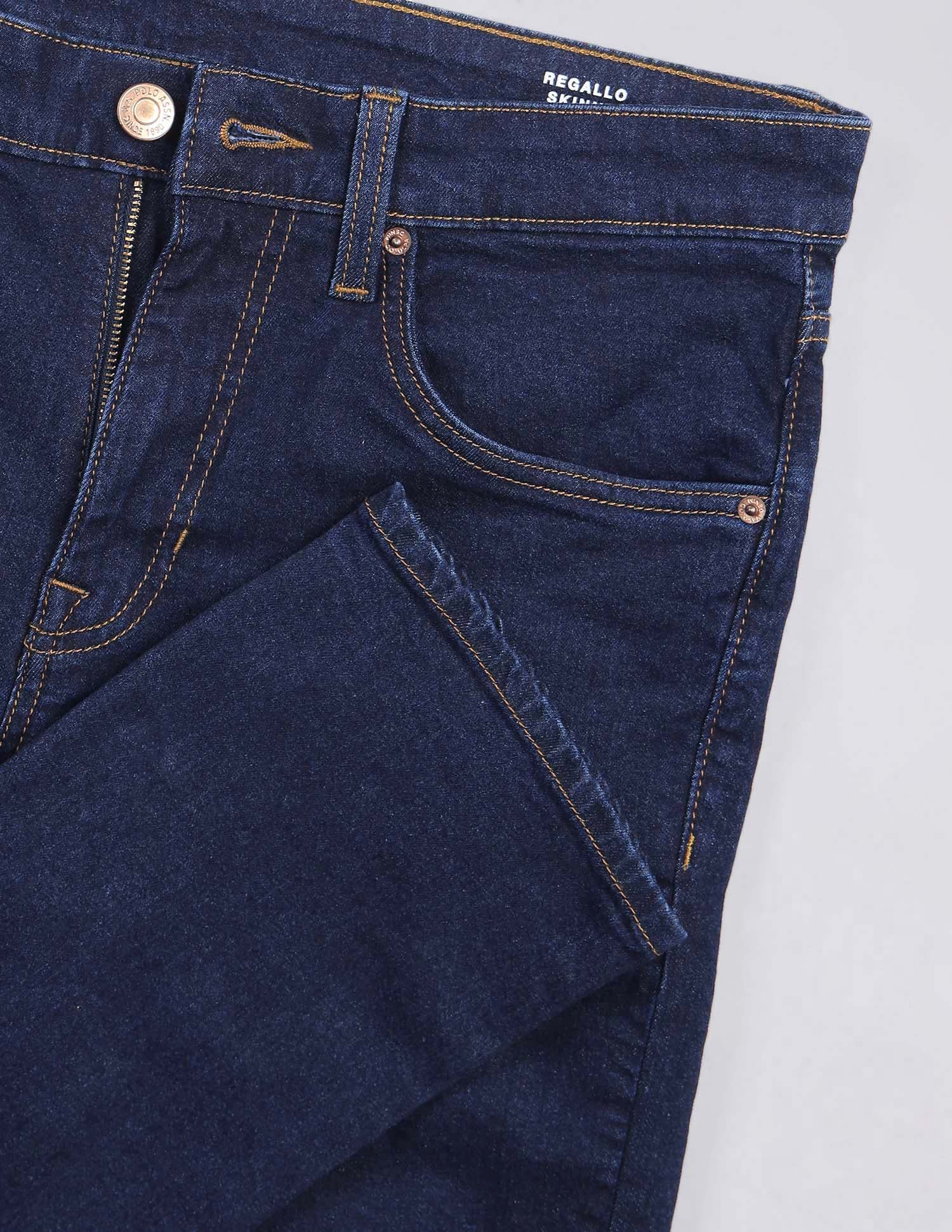 Regallo Skinny Fit Blue Jeans - Image 2