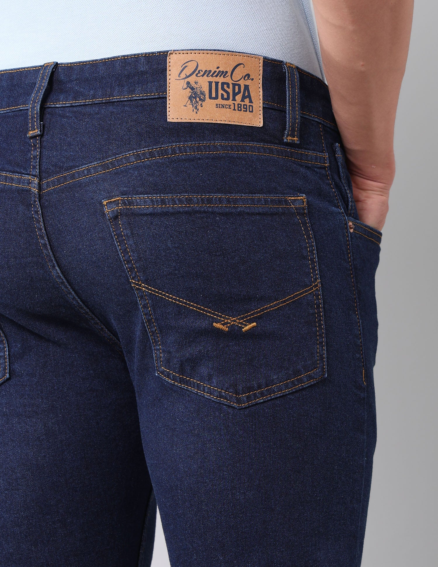 Regallo Skinny Fit Blue Jeans - Image 8