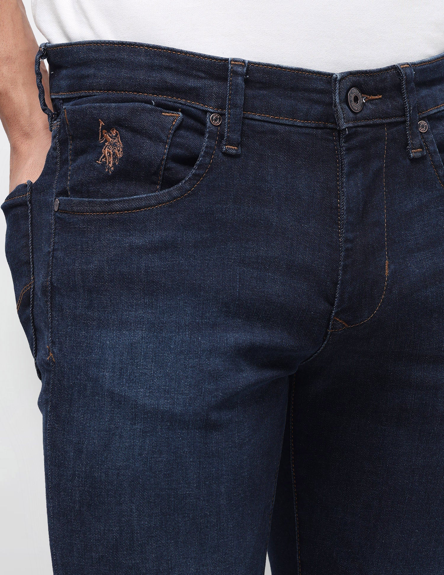 Regallo Skinny Fit Blue Jeans - Image 7