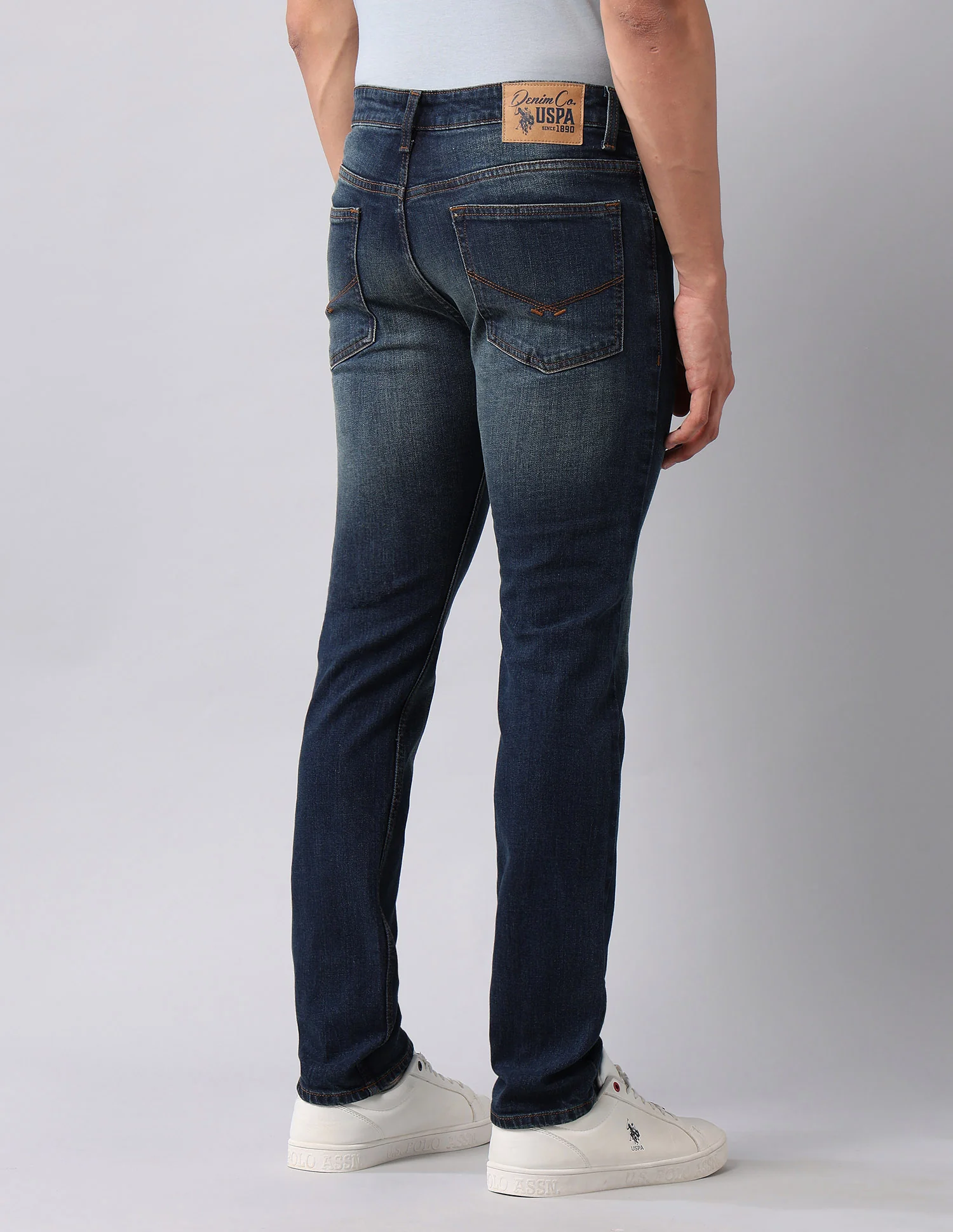 Regallo Skinny Fit Blue Jeans - Image 5