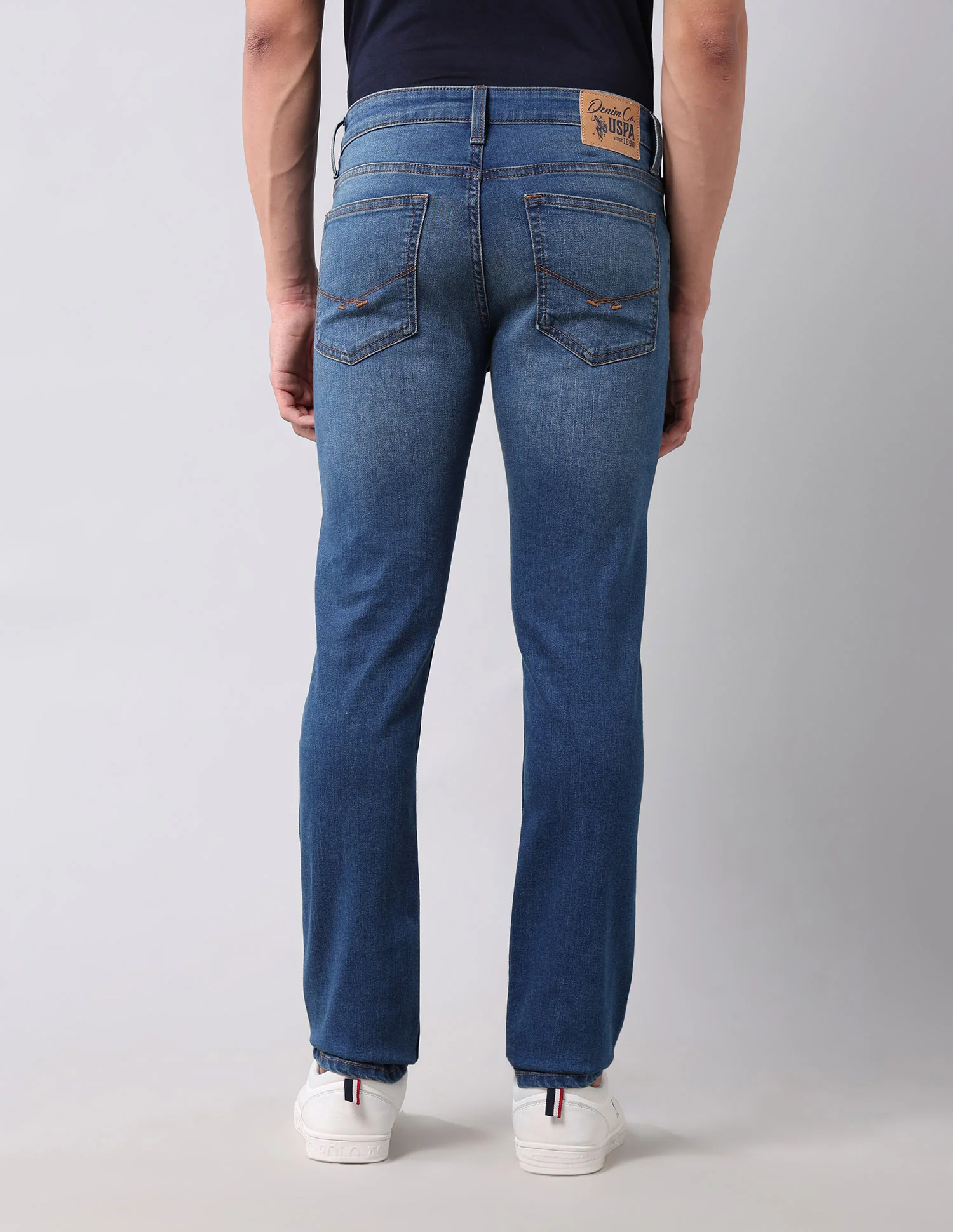 Regallo Skinny Fit Blue Jeans - Image 5