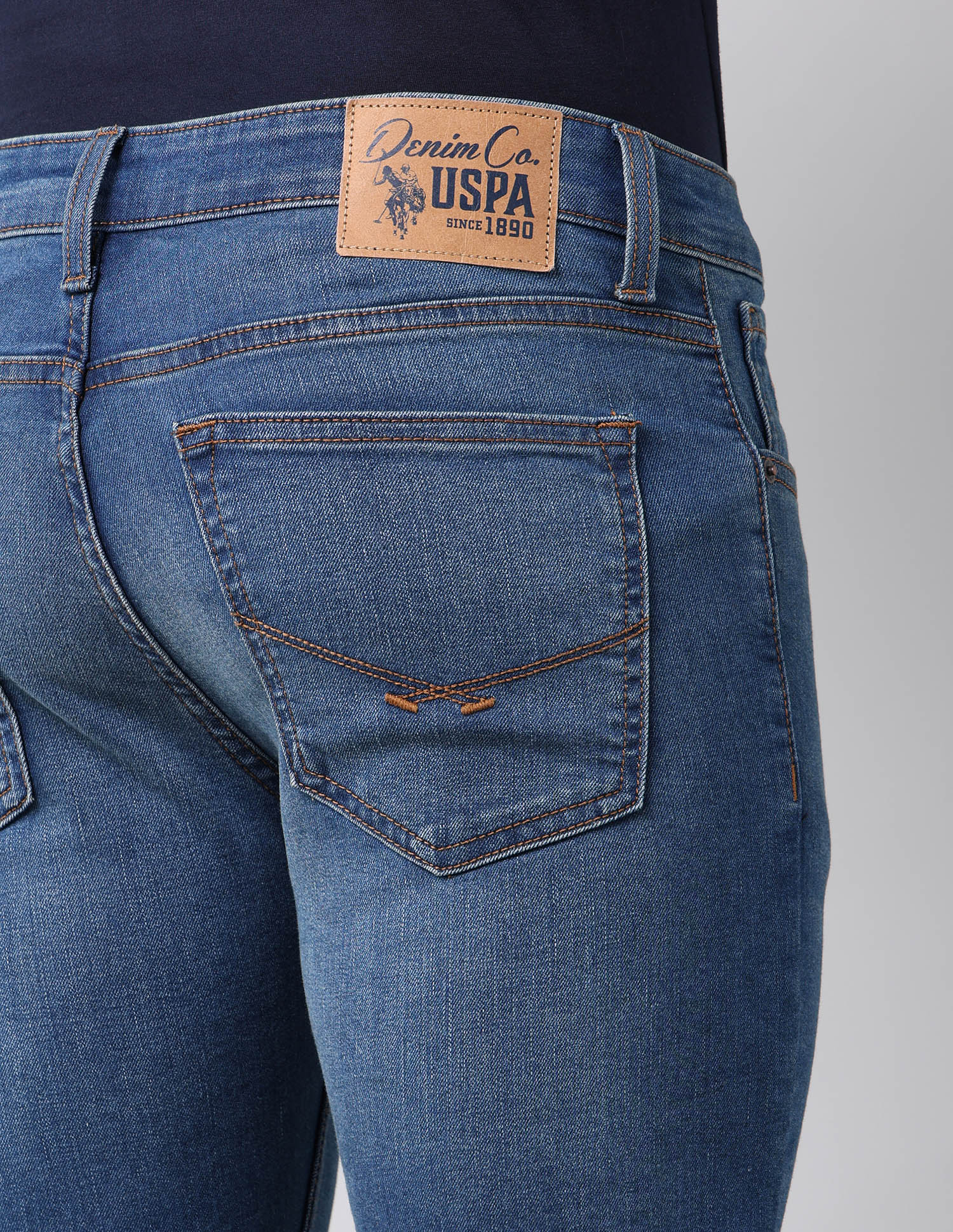Regallo Skinny Fit Blue Jeans - Image 8