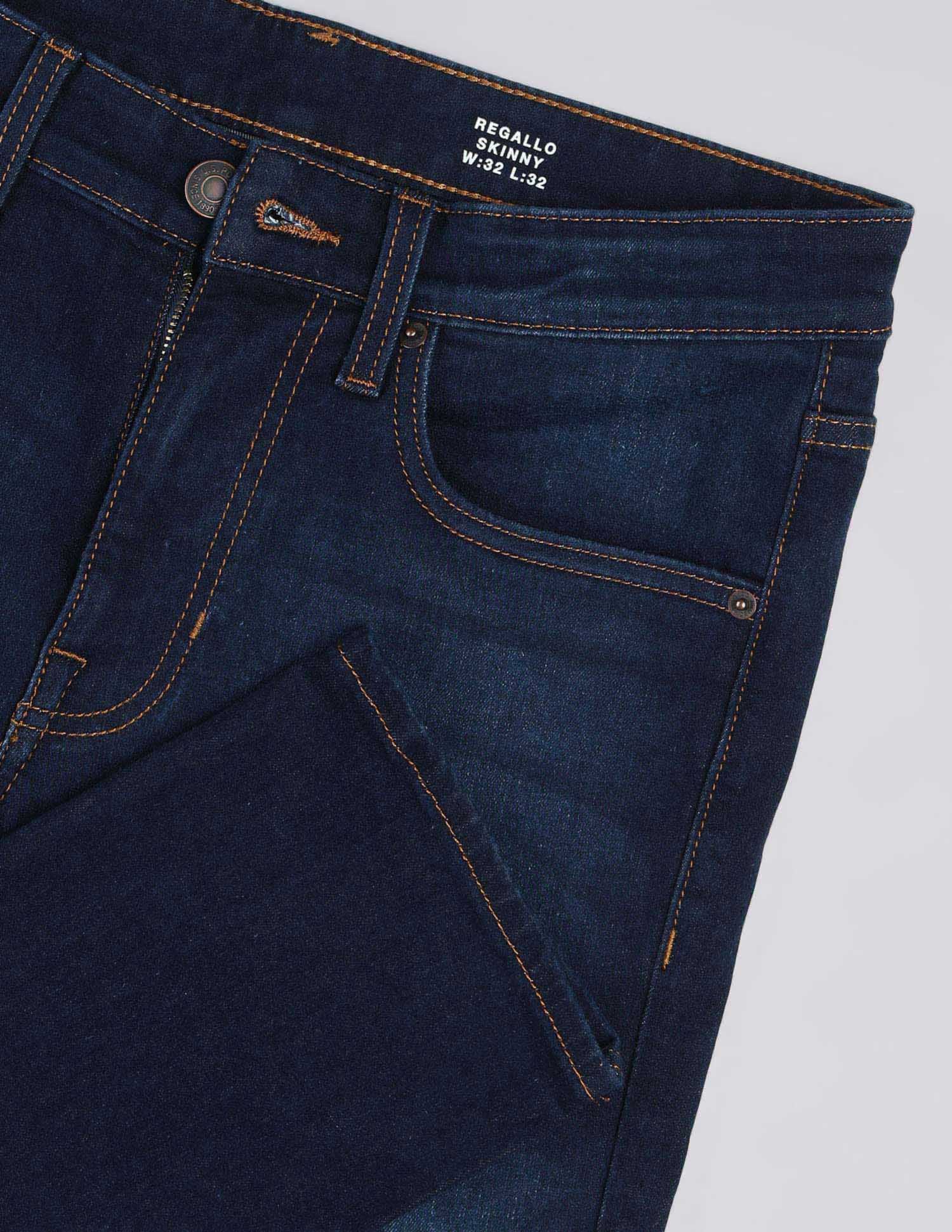 Regallo Skinny Fit Blue Jeans - Image 2