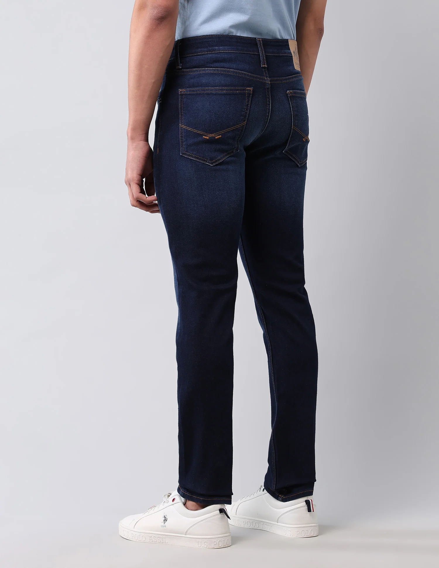 Regallo Skinny Fit Blue Jeans - Image 5