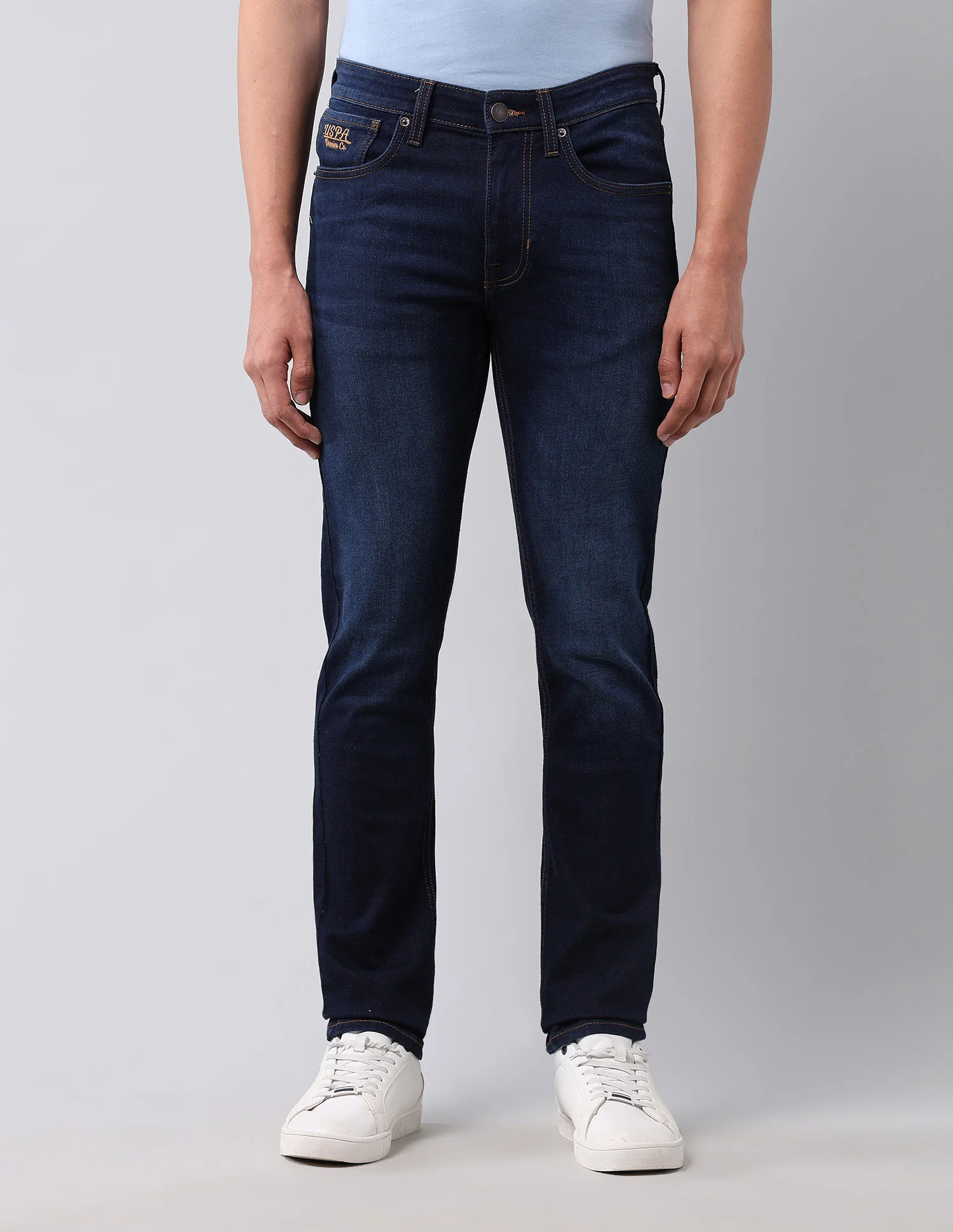 Regallo Skinny Fit Blue Jeans - Image 6
