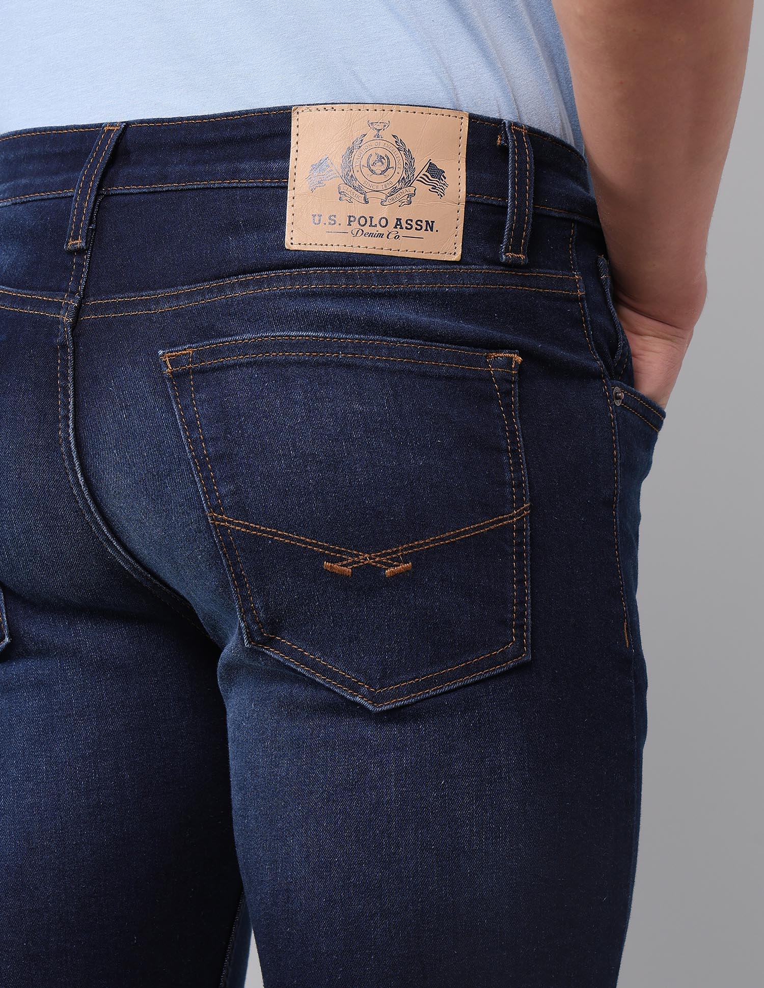 Regallo Skinny Fit Blue Jeans - Image 8
