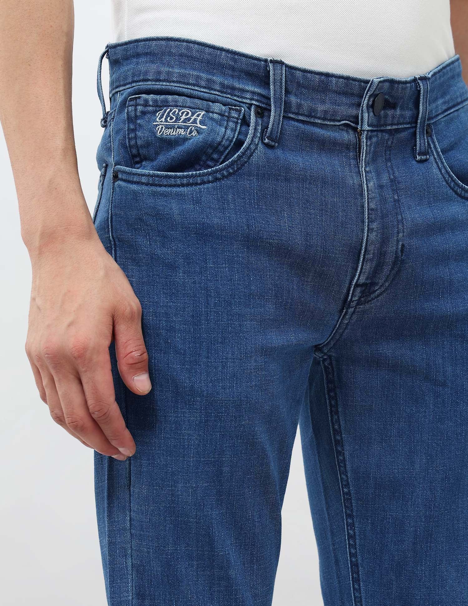 Regallo Skinny Fit Blue Jeans - Image 7