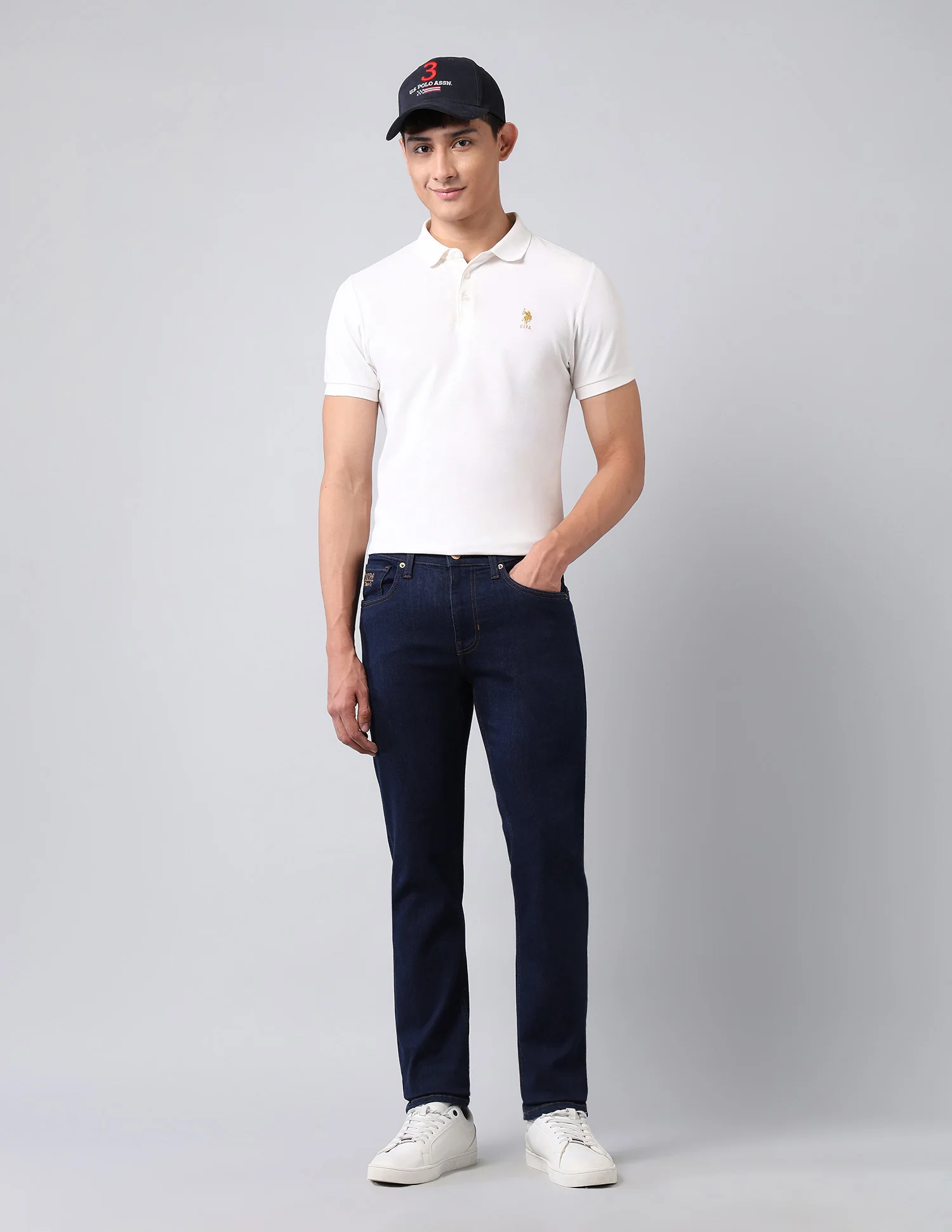 Regallo Skinny Fit Blue Jeans - Image 3