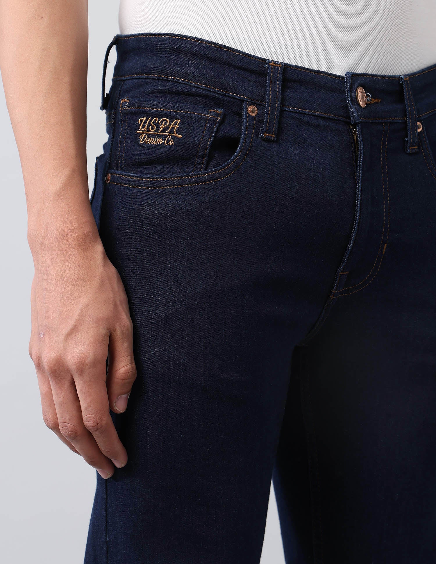 Regallo Skinny Fit Blue Jeans - Image 7