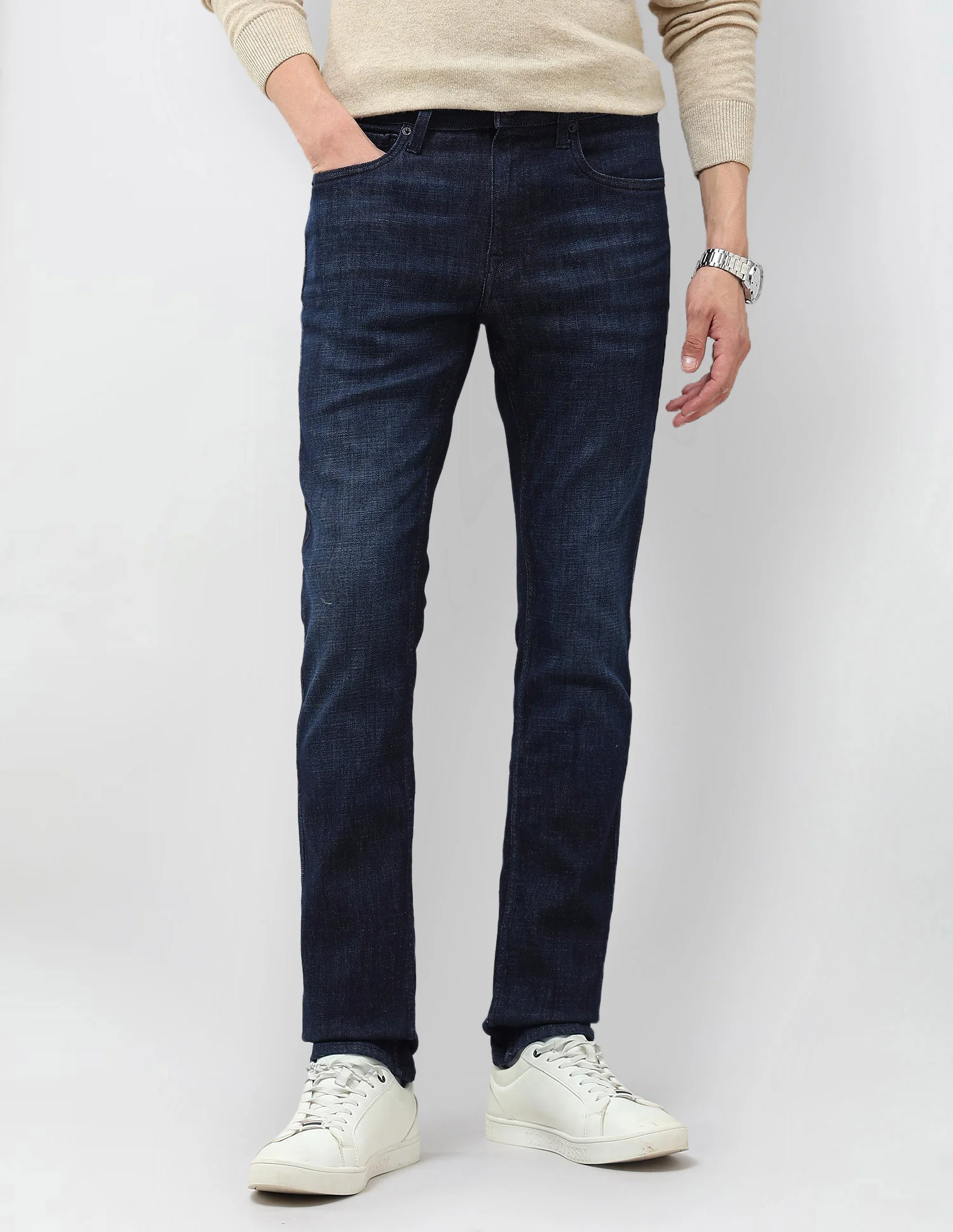 Regallo Skinny Fit Blue Jeans