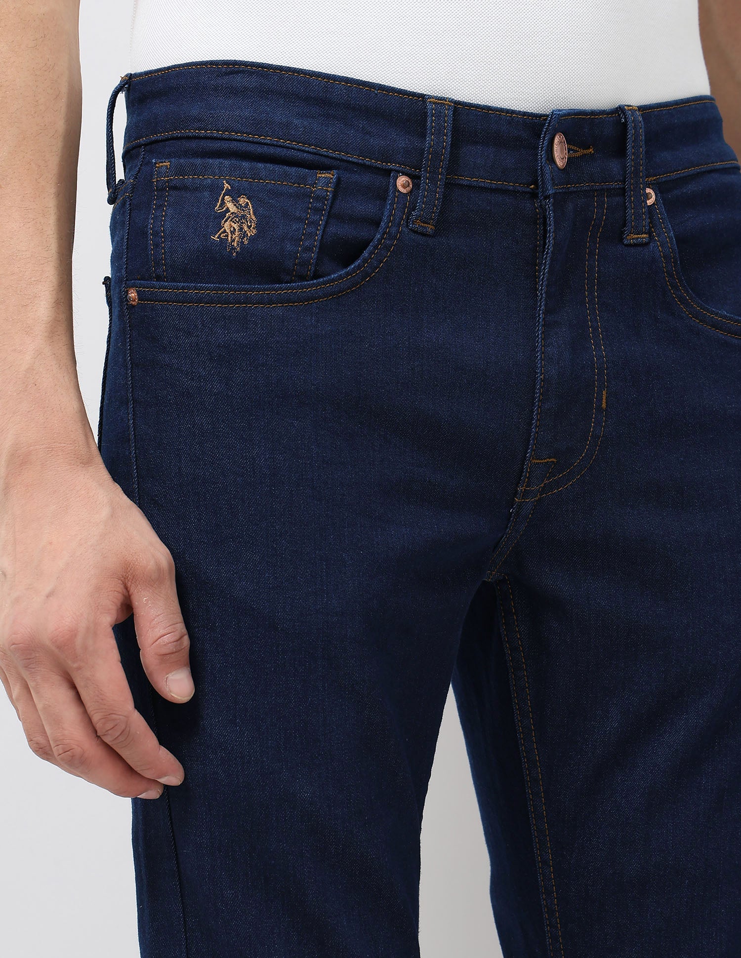 Regallo Skinny Fit Blue Jeans - Image 7