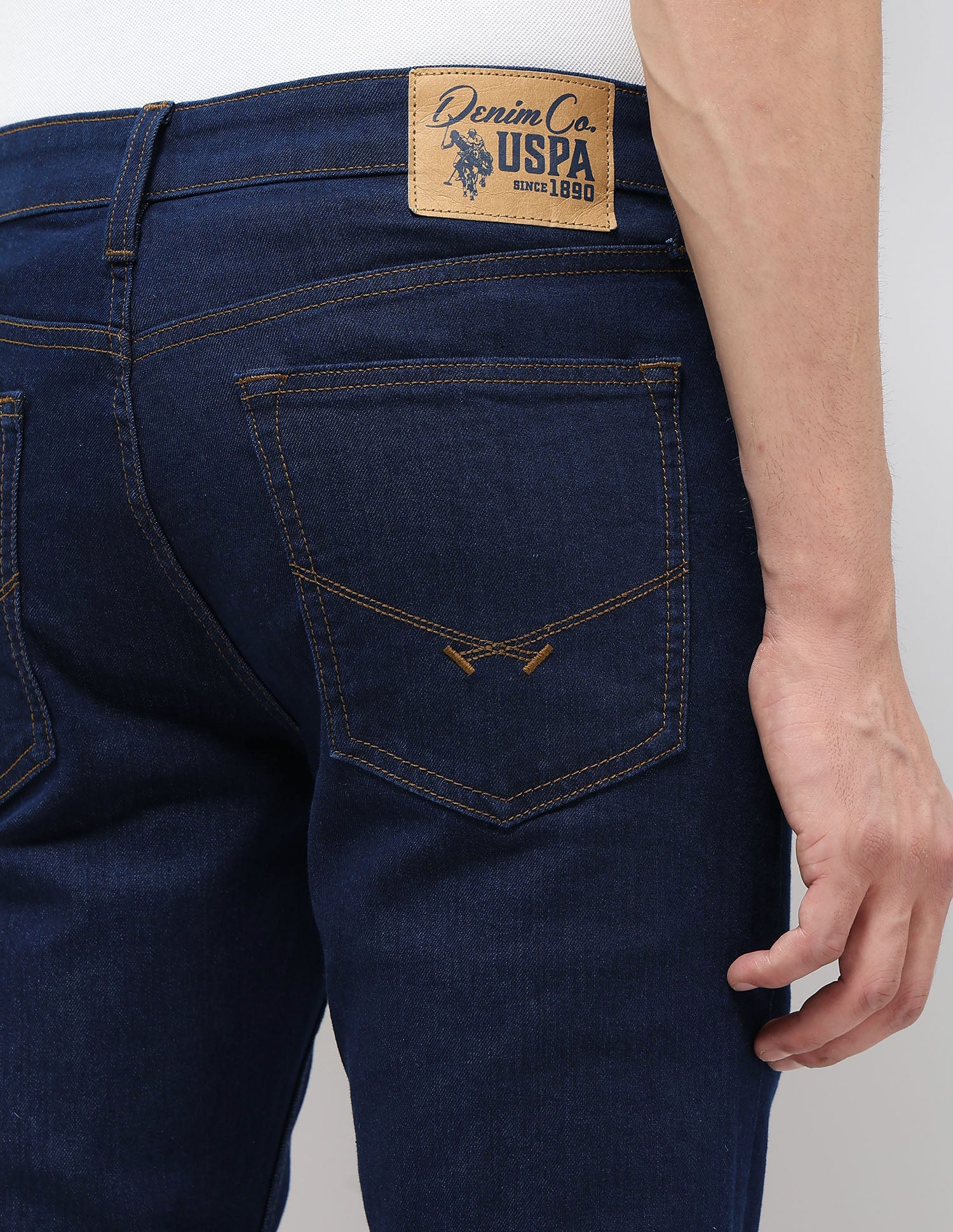 Regallo Skinny Fit Blue Jeans - Image 8