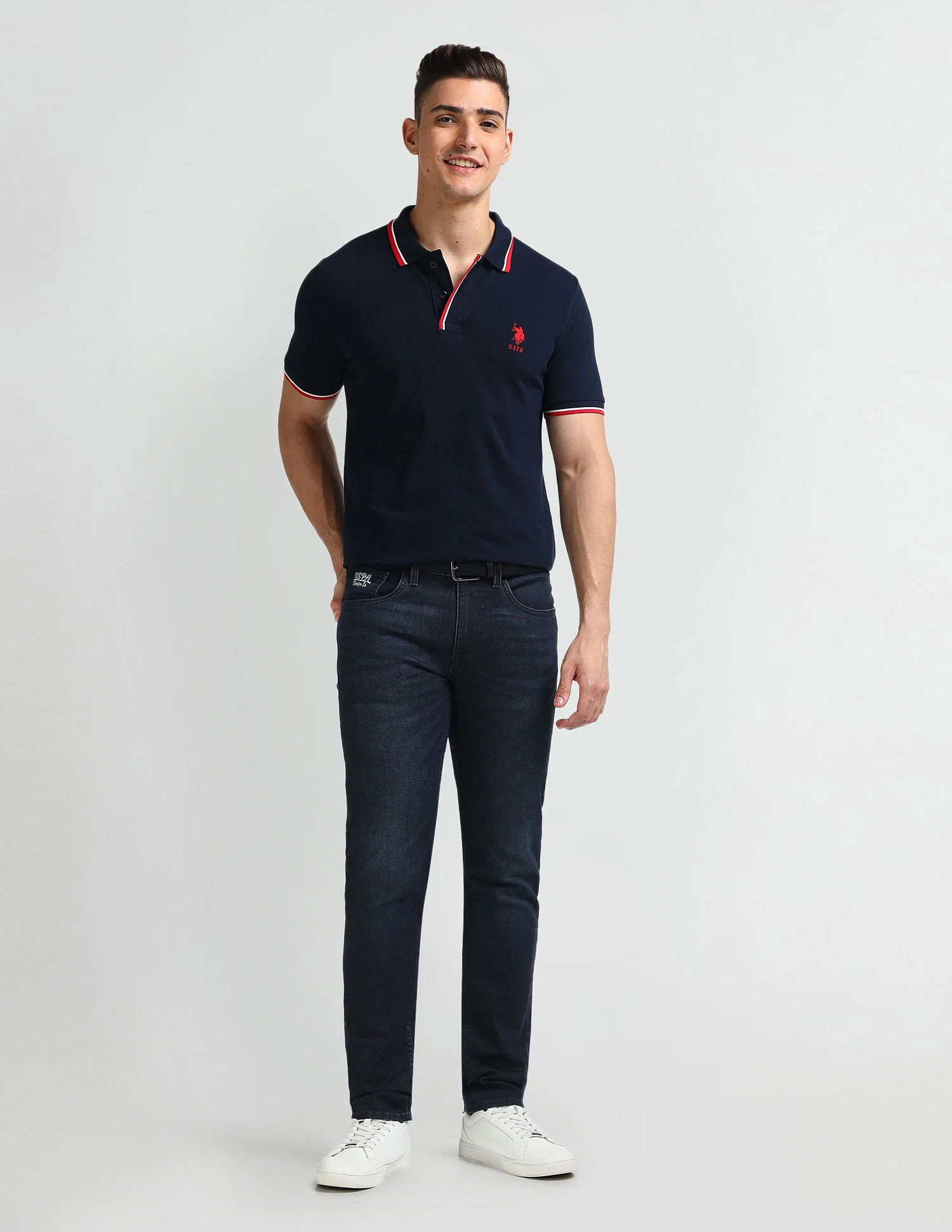 Regallo Skinny Fit Blue Jeans - Image 3