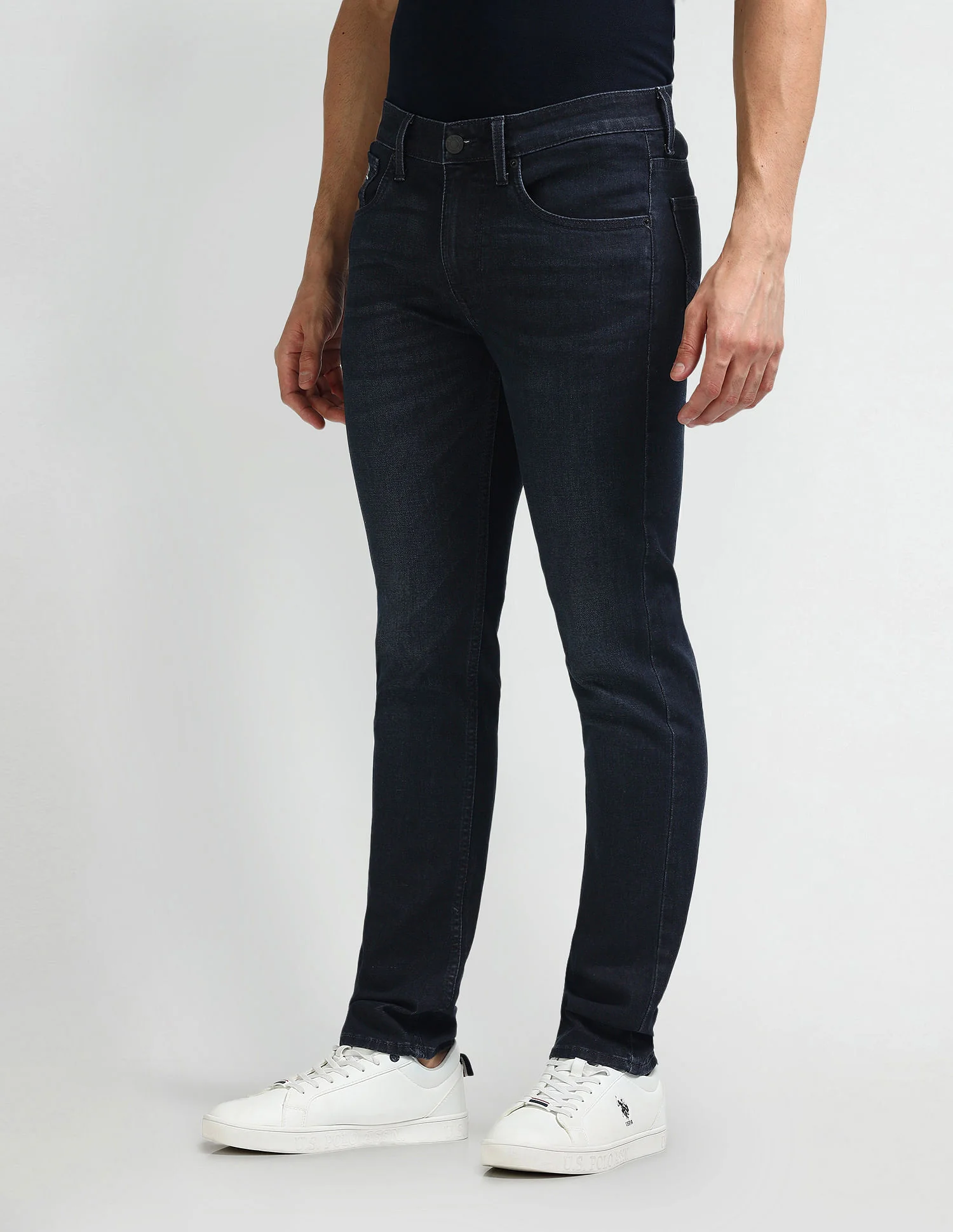 Regallo Skinny Fit Blue Jeans - Image 4