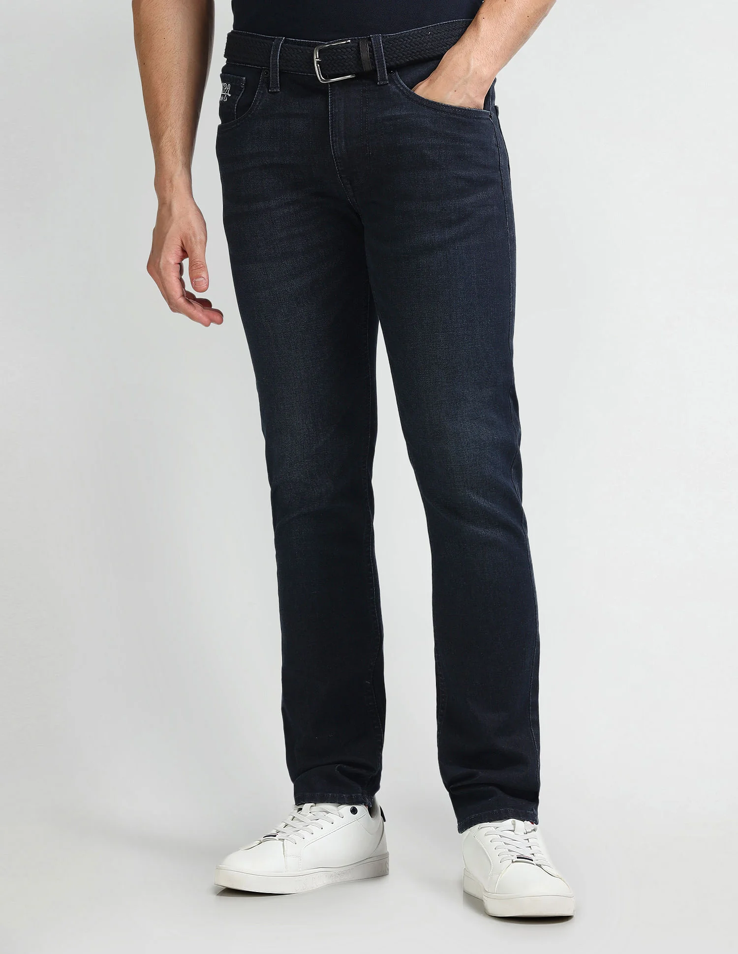 Regallo Skinny Fit Blue Jeans - Image 6