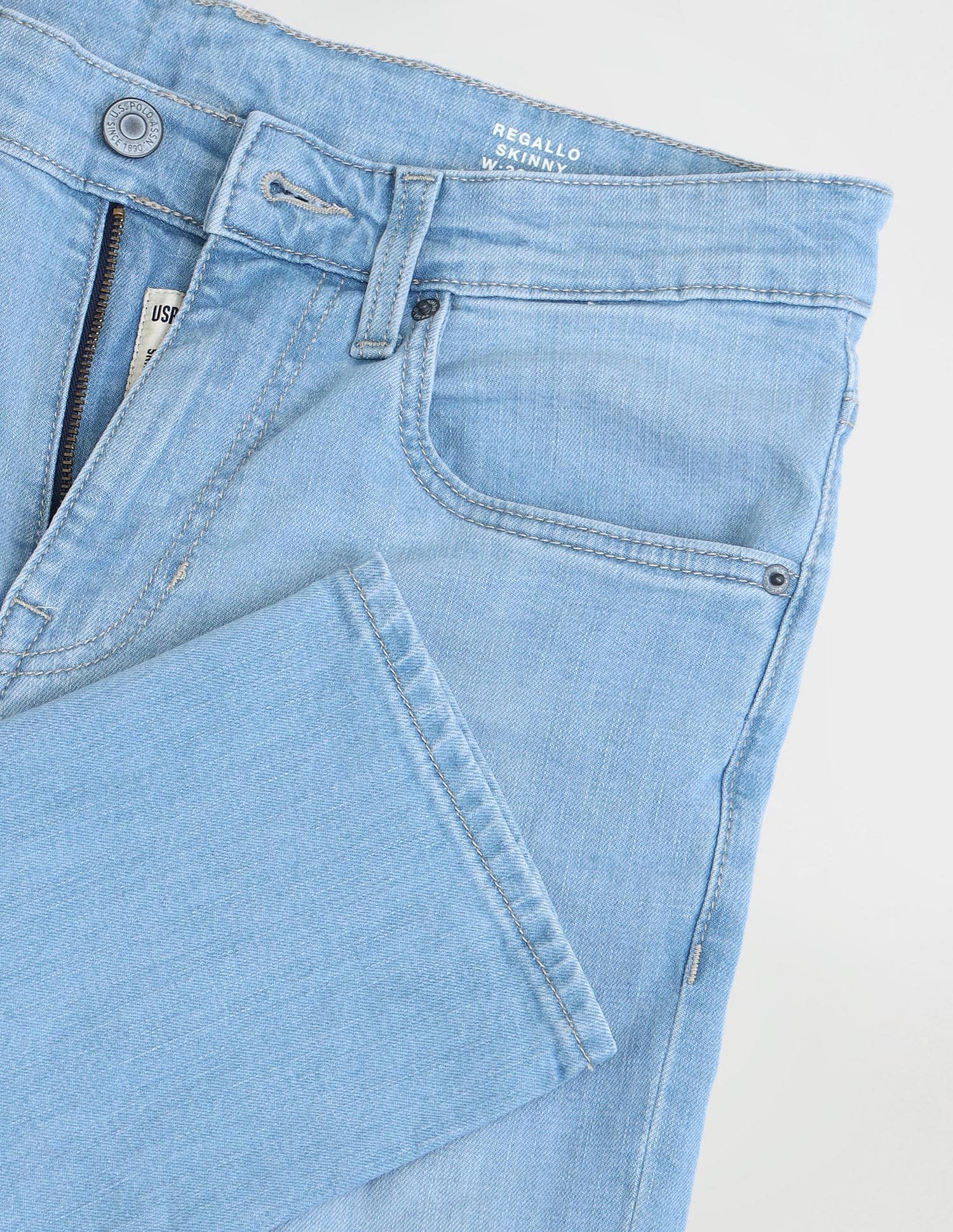 Regallo Skinny Fit Blue Jeans - Image 2