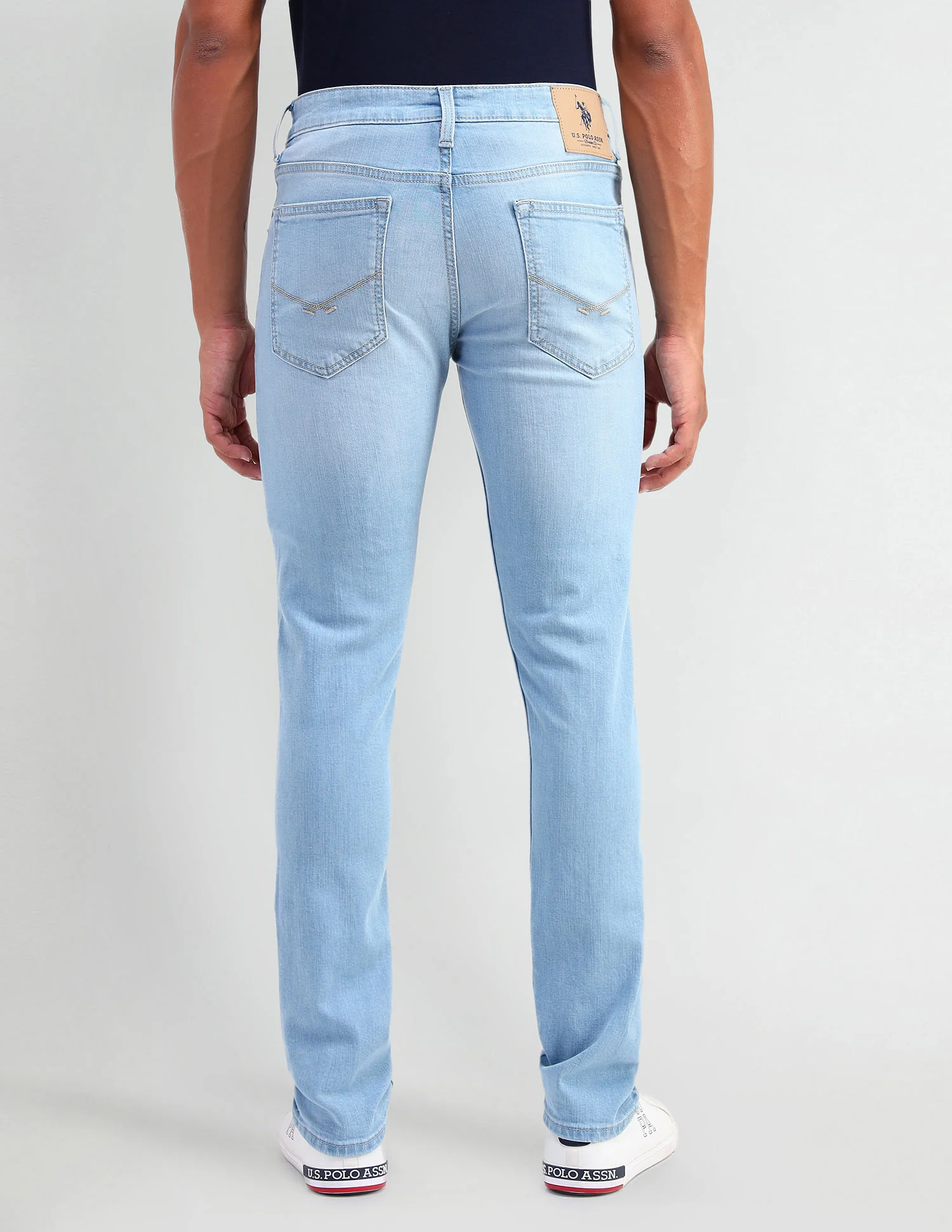 Regallo Skinny Fit Blue Jeans - Image 5