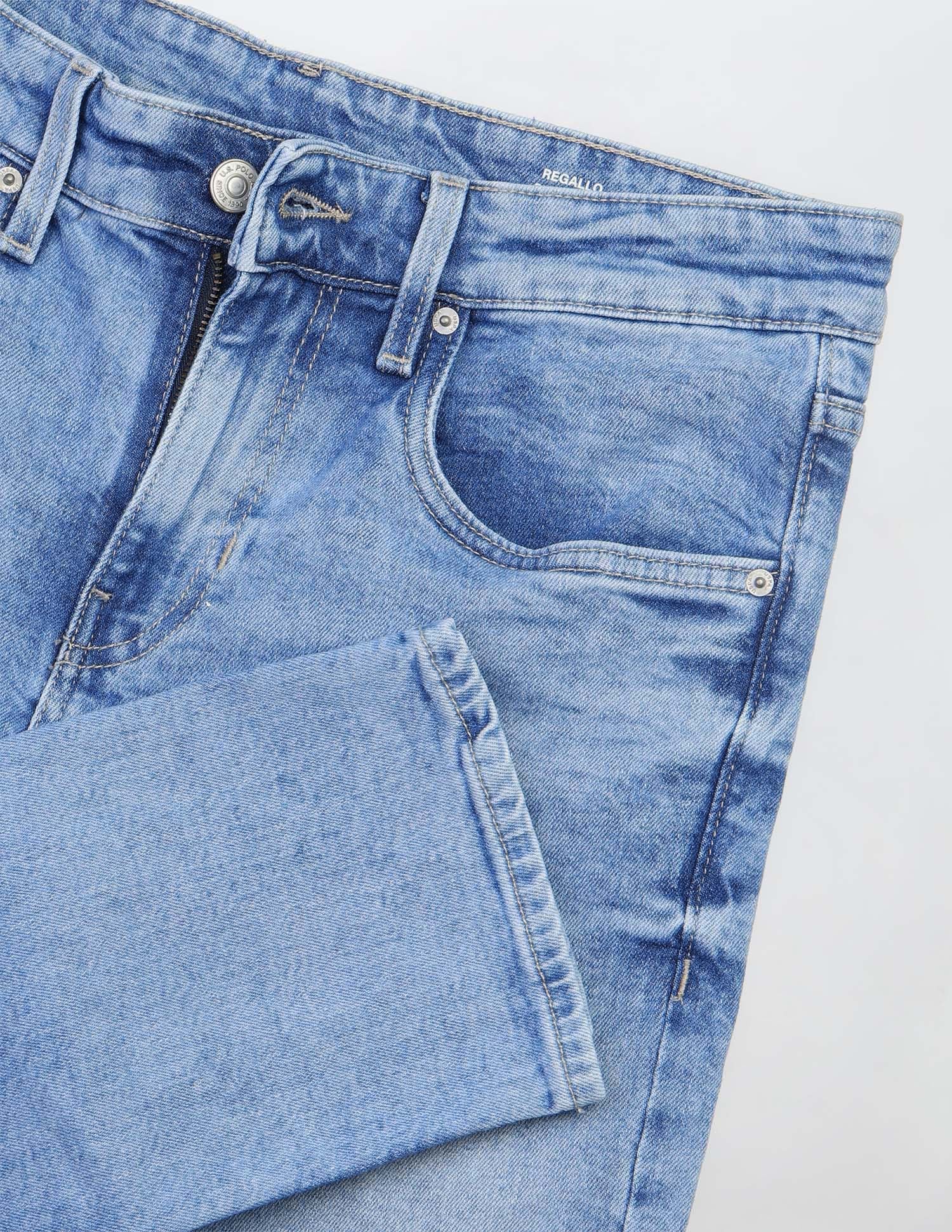 Regallo Skinny Fit Blue Jeans - Image 2