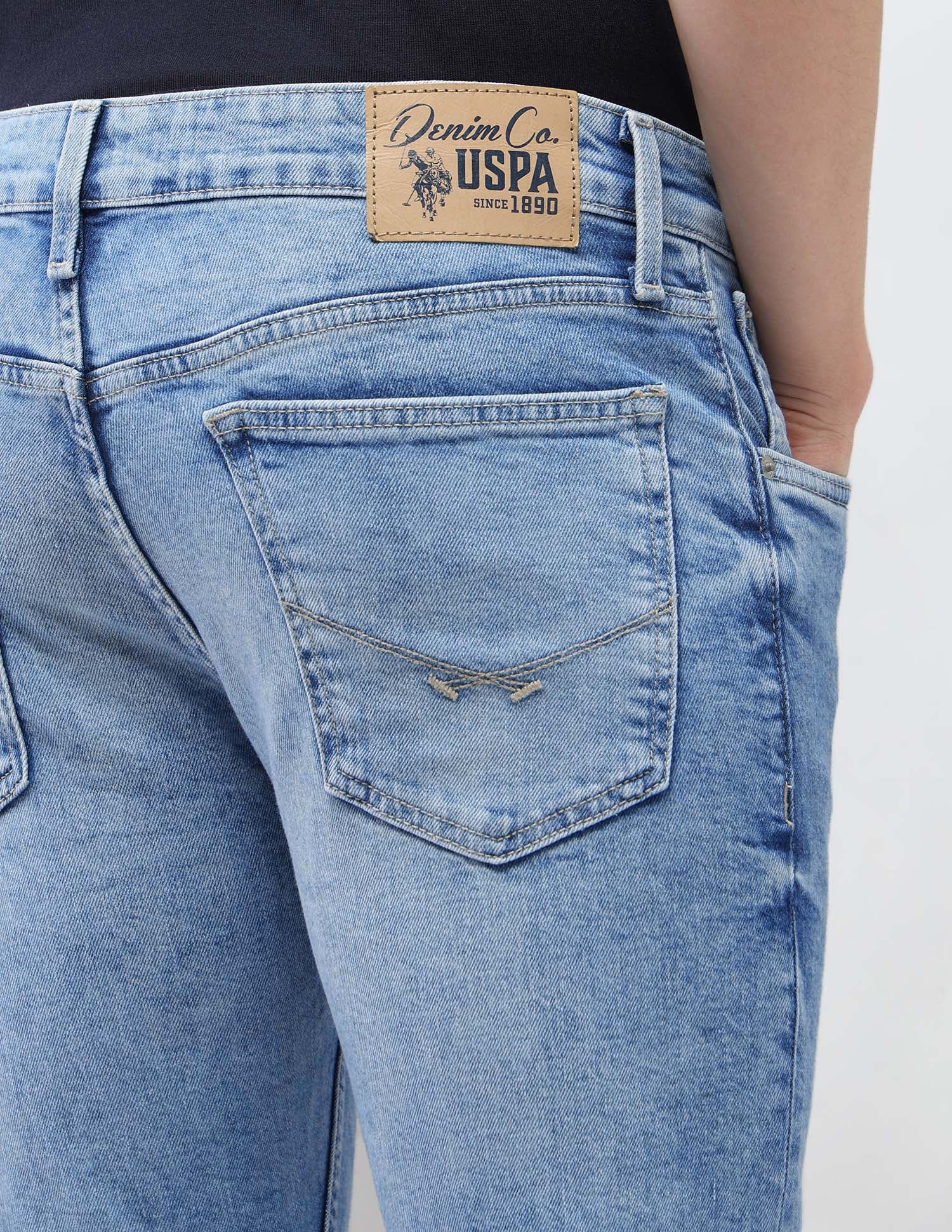 Regallo Skinny Fit Blue Jeans - Image 8