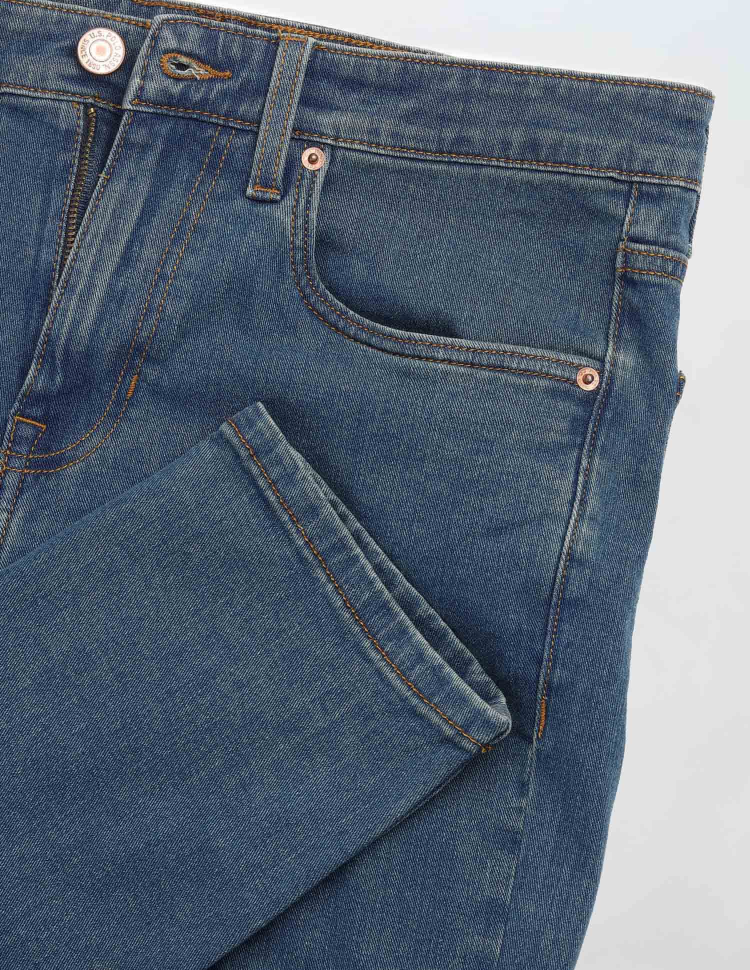 Regallo Skinny Fit Blue Jeans - Image 2