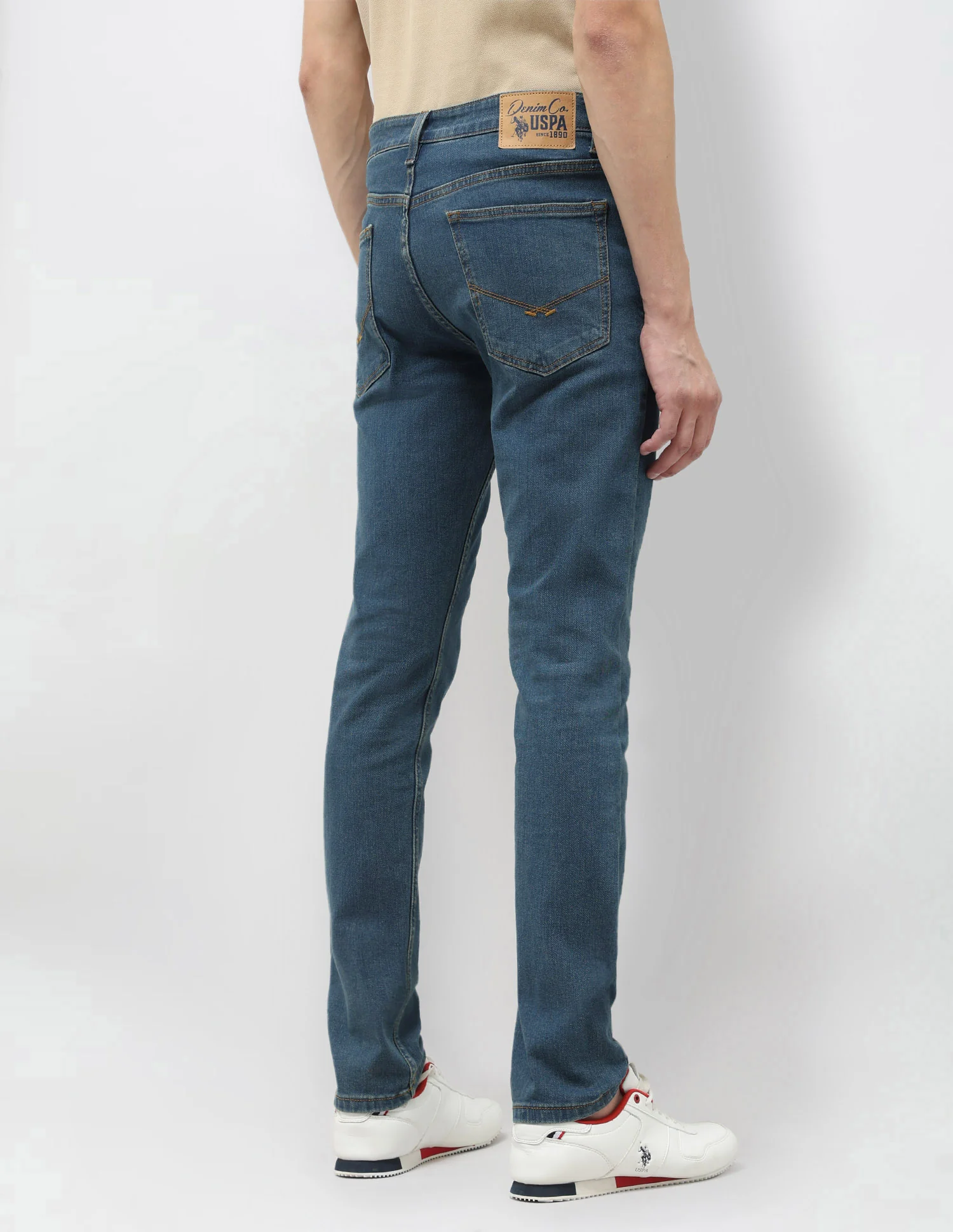Regallo Skinny Fit Blue Jeans - Image 5
