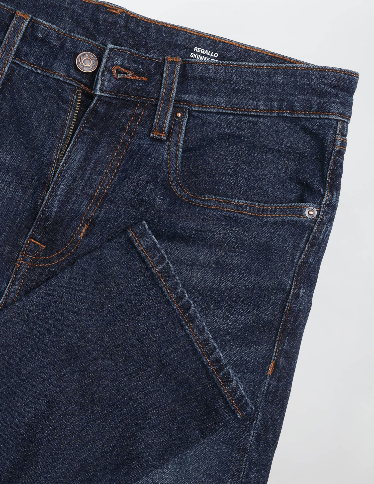 Regallo Skinny Fit Blue Jeans - Image 2