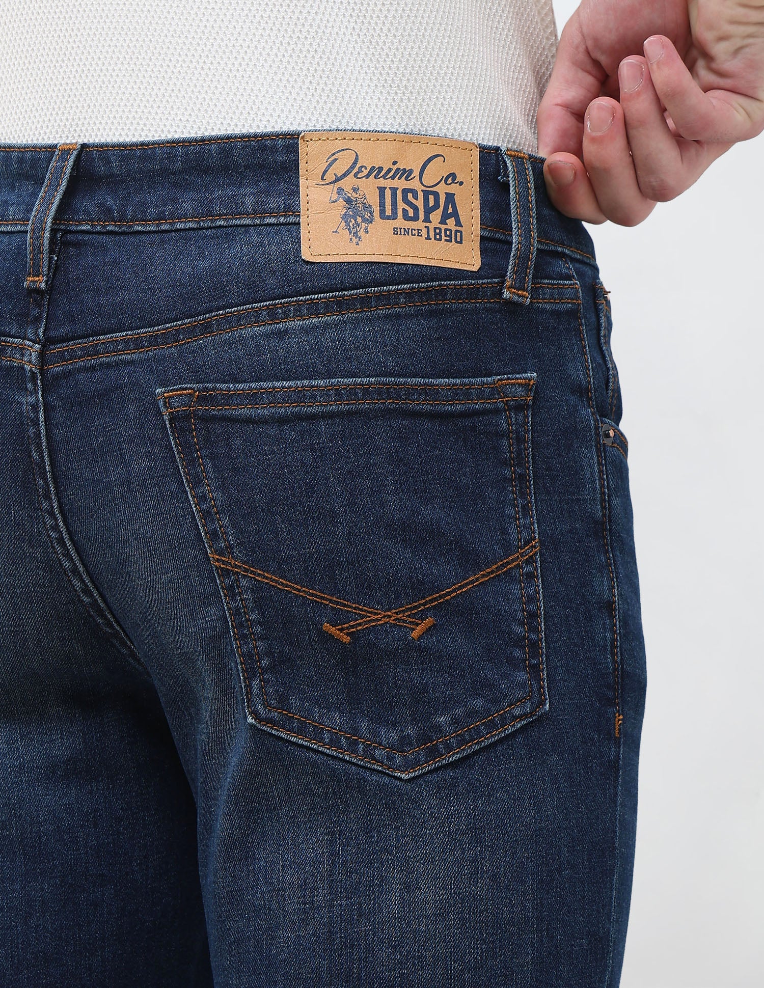 Regallo Skinny Fit Blue Jeans - Image 8