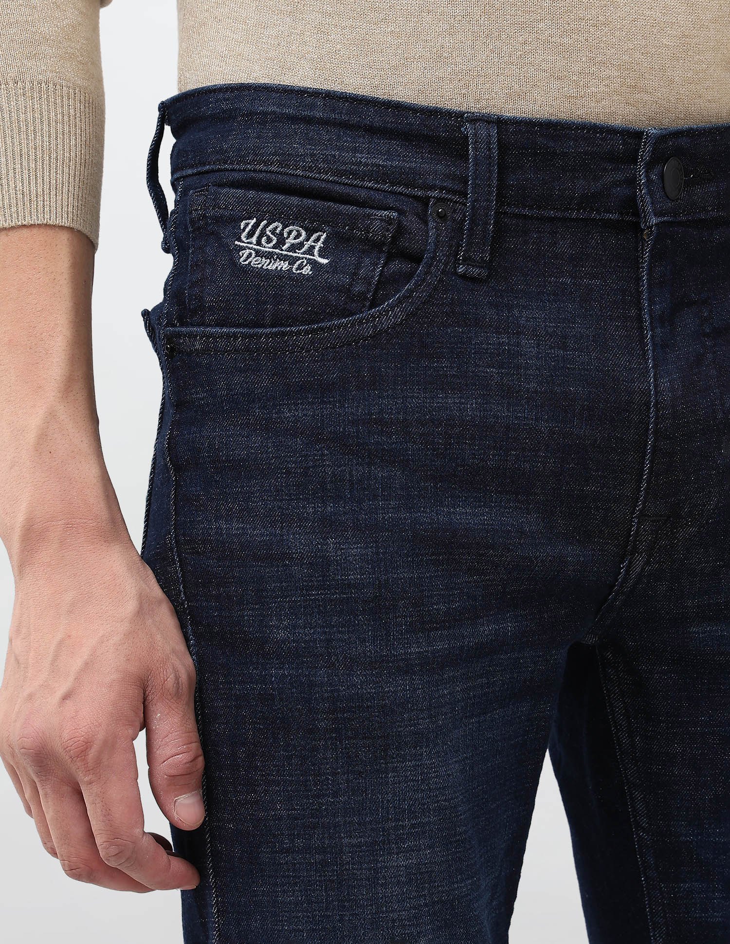 Regallo Skinny Fit Blue Jeans - Image 7