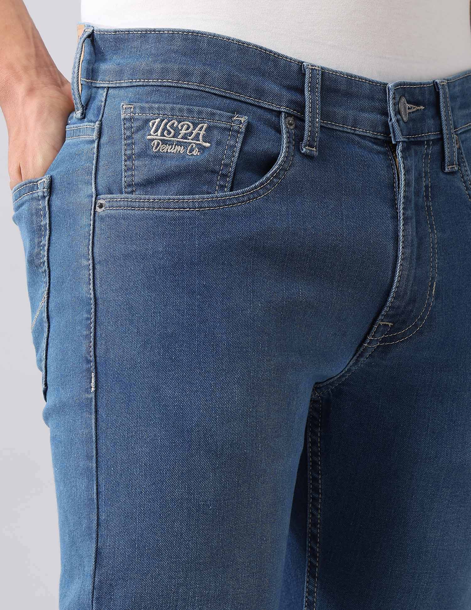 Regallo Skinny Fit Blue Jeans - Image 7