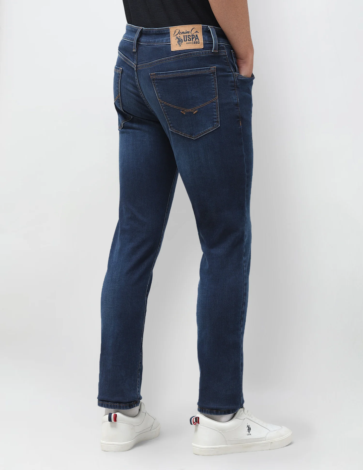 Regallo Skinny Fit Blue Jeans - Image 5