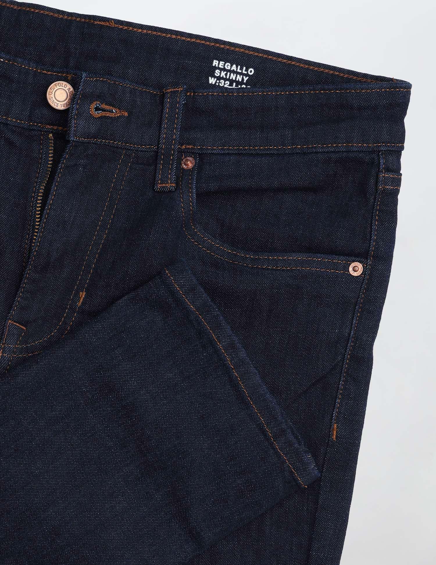 Regallo Skinny Fit Blue Jeans - Image 2